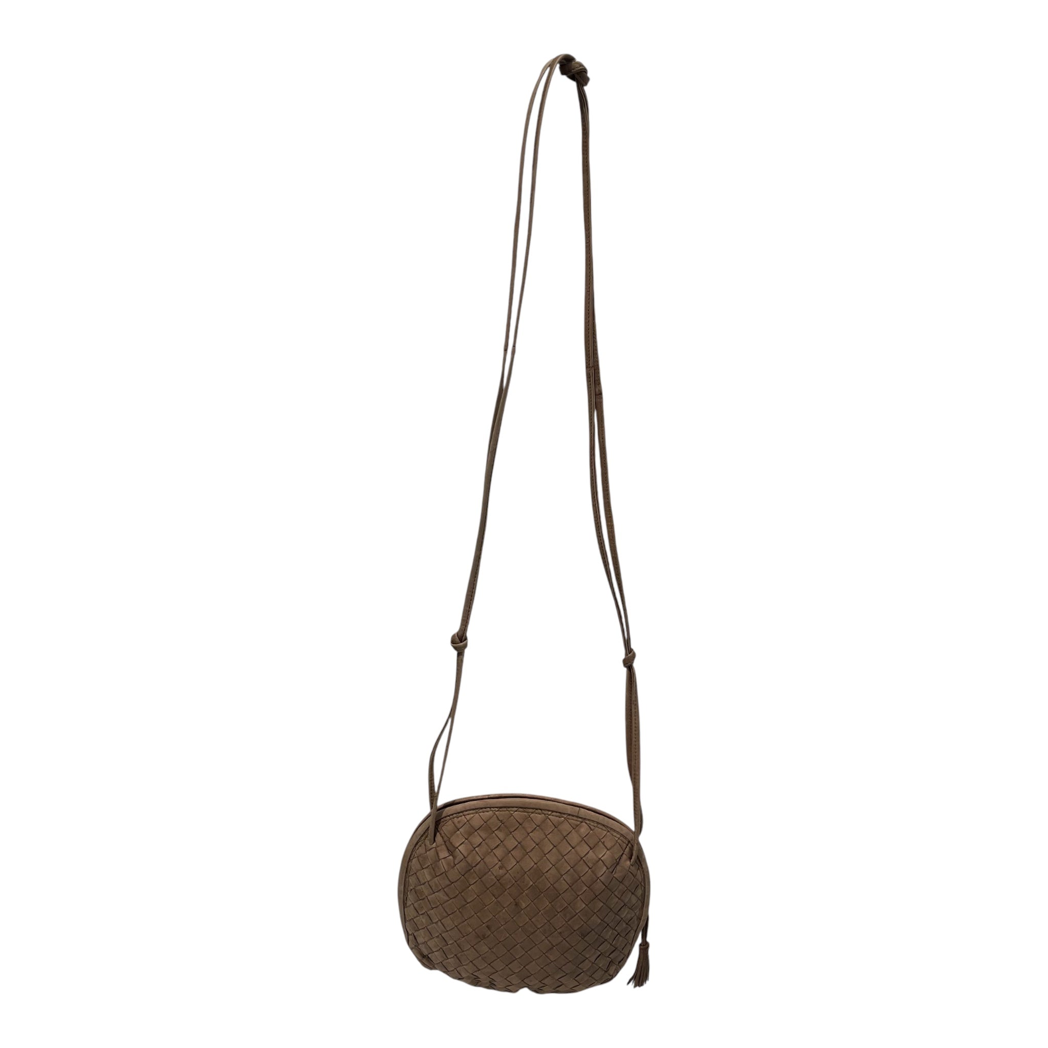 BOTTEGA VENETA/Cross Body Bag/Leather/BEG/LOOP CIRCLE view 2
