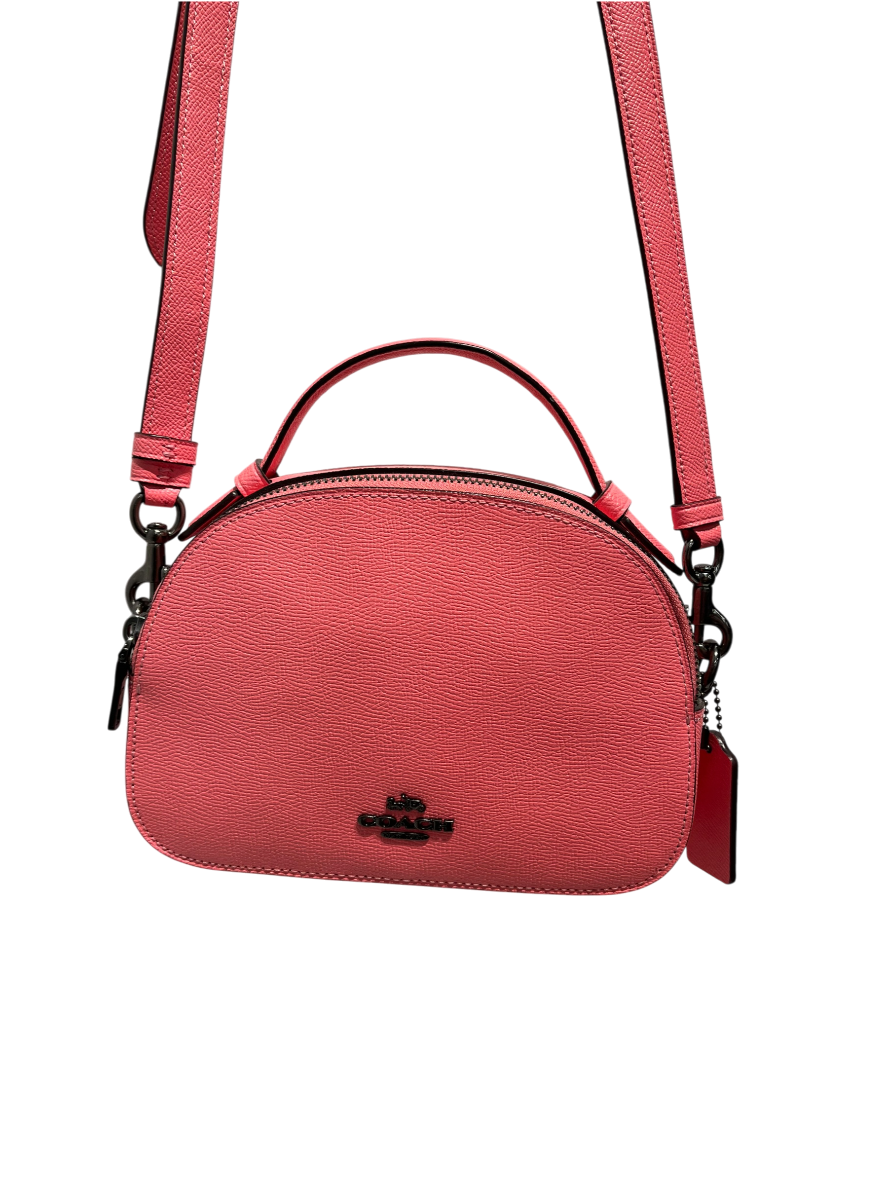 COACH/Cross Body Bag/Leather/PNK/Mini Serena view 3