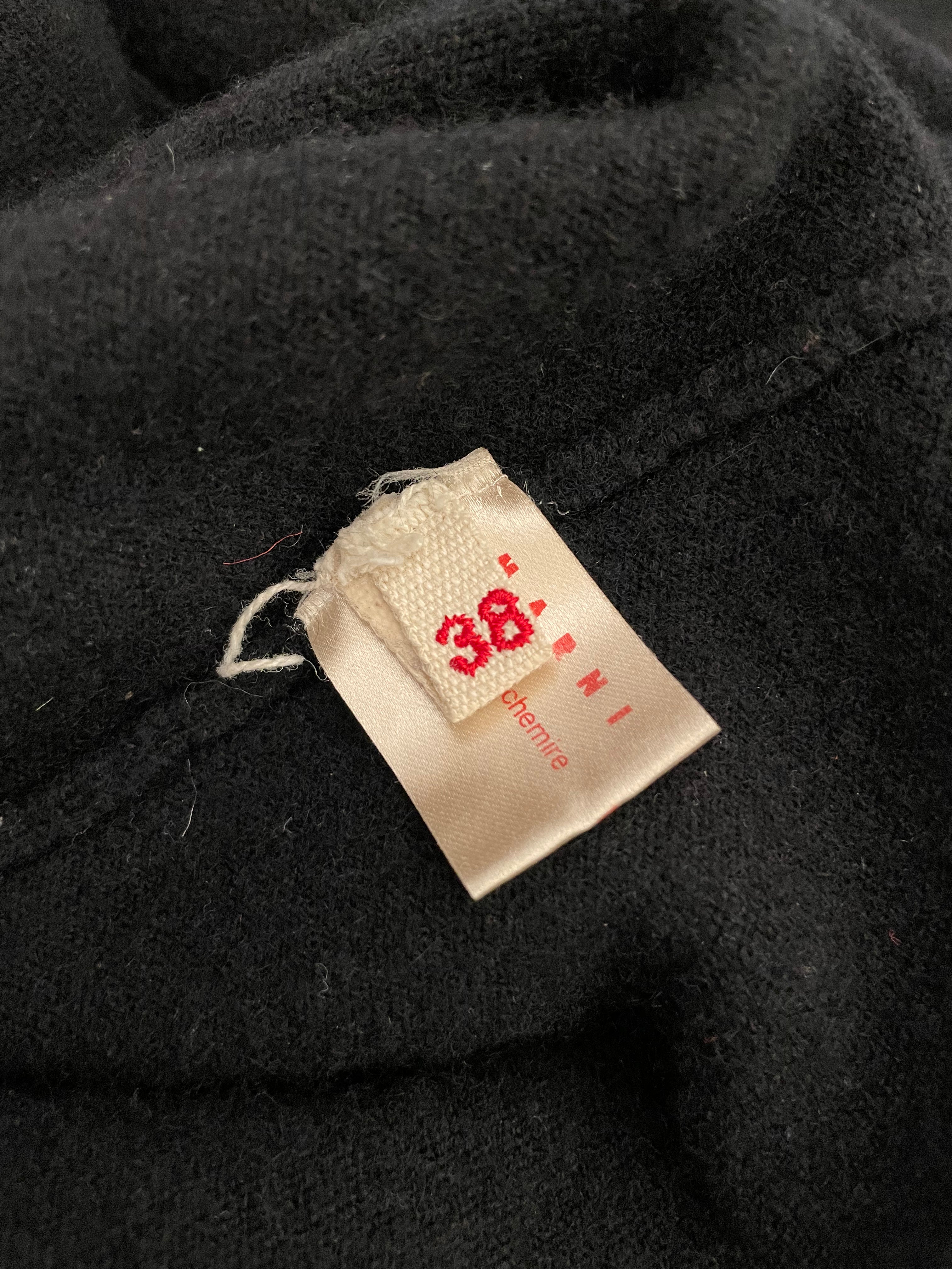 MARNI///Cardigan/S/Plain/Cotton/BLK//W [Designers] Design/ view 4