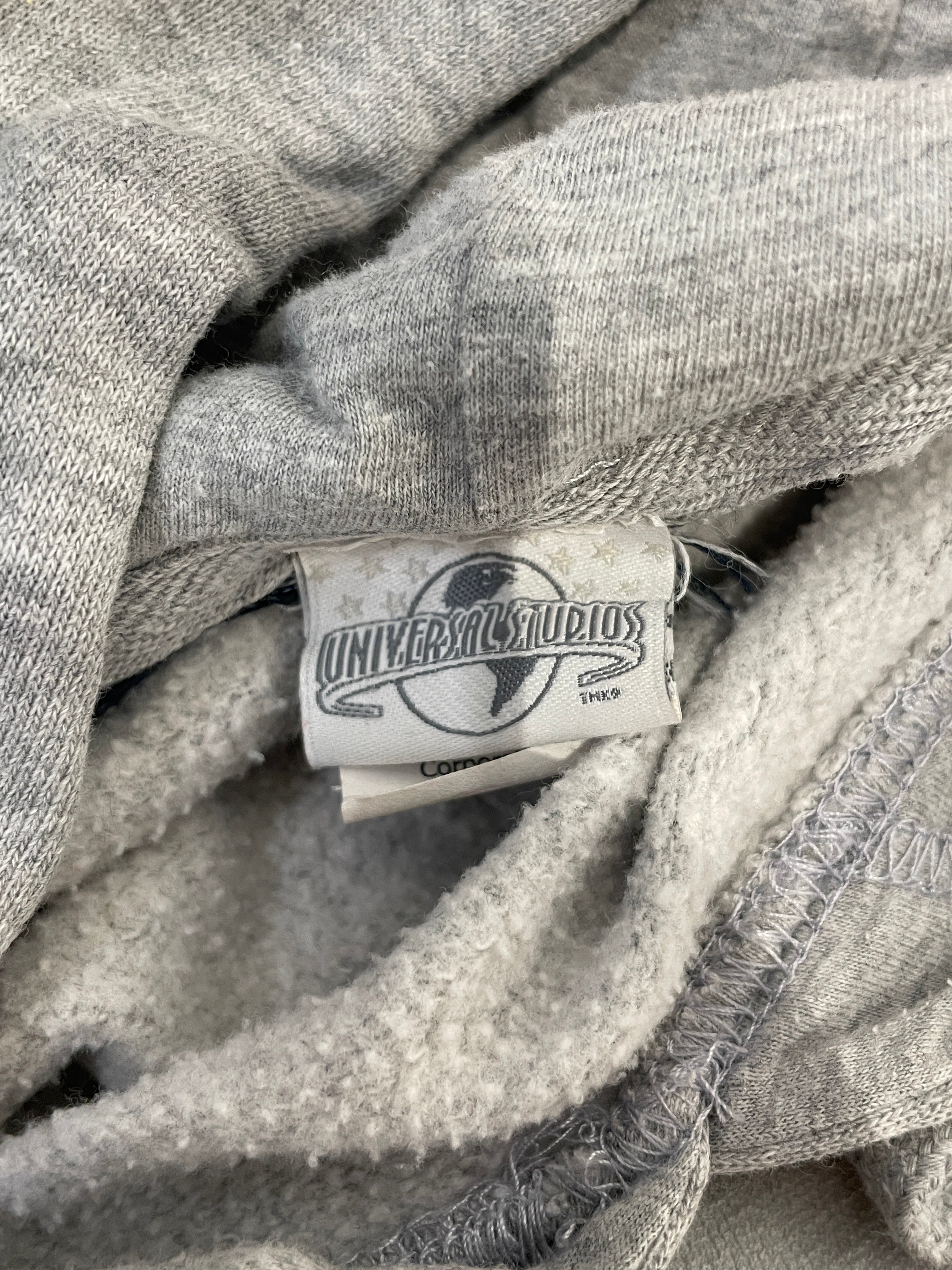 UNIVERSAL STUDIOS/Hoodie/M/Cotton/GRY/duff view 3