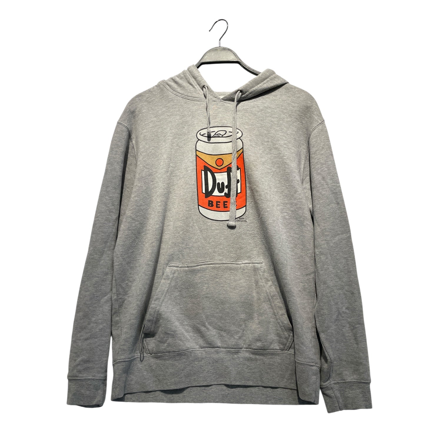 UNIVERSAL STUDIOS/Hoodie/M/Cotton/GRY/duff view 1