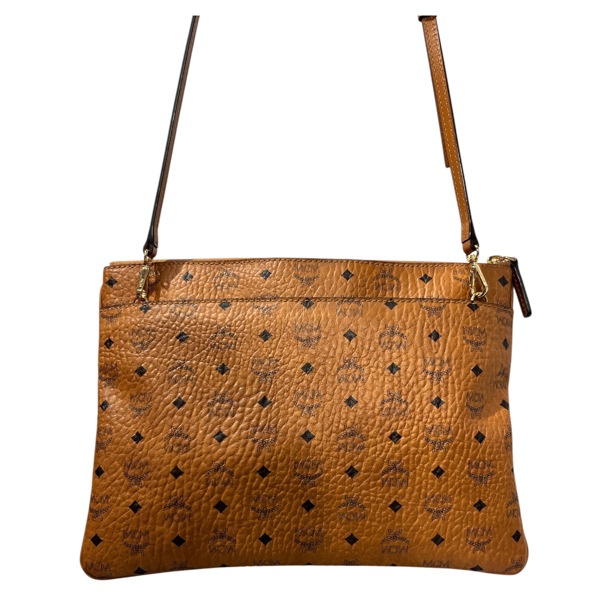 MCM/Clutch Bag/Monogram/Leather/CML/ view 2