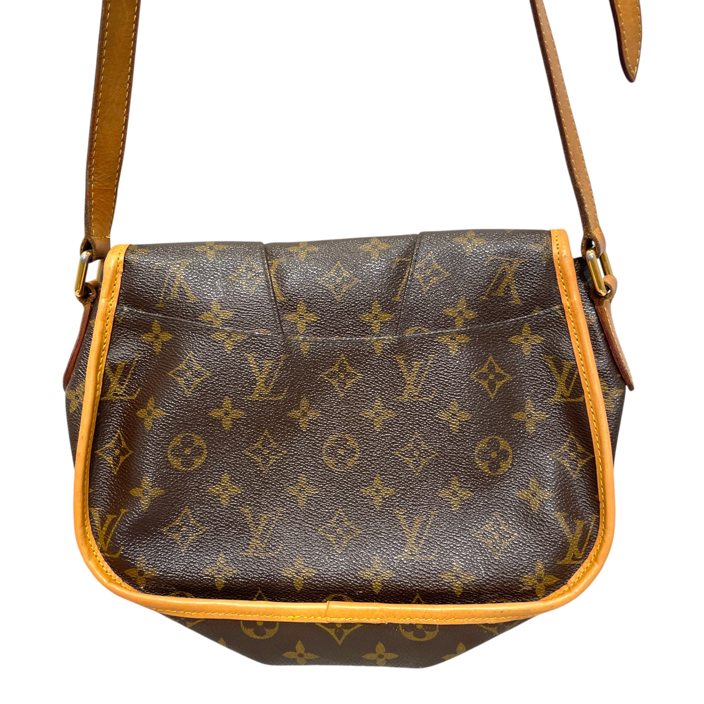 LOUIS VUITTON/Cross Body Bag/Monogram/Leather/BRW/Menilmontant PM view 4