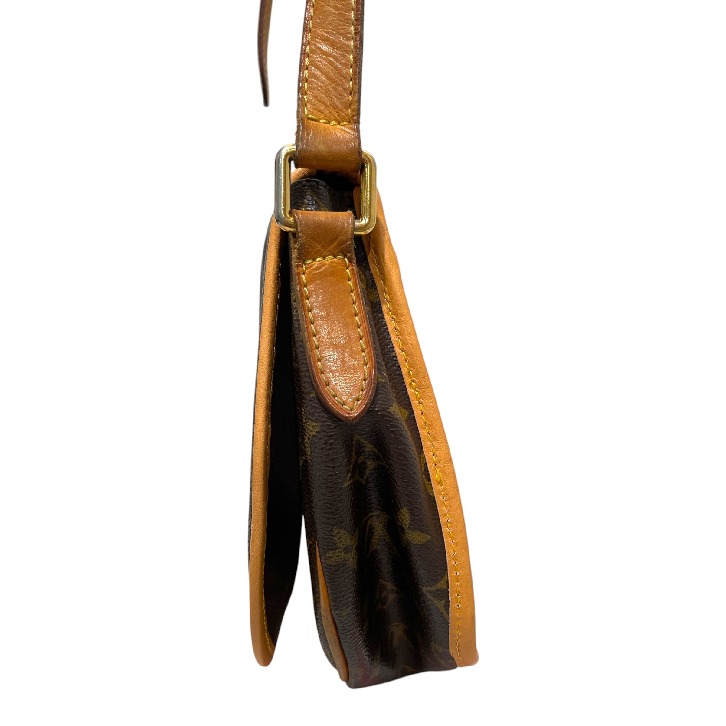 LOUIS VUITTON/Cross Body Bag/Monogram/Leather/BRW/Menilmontant PM view 5