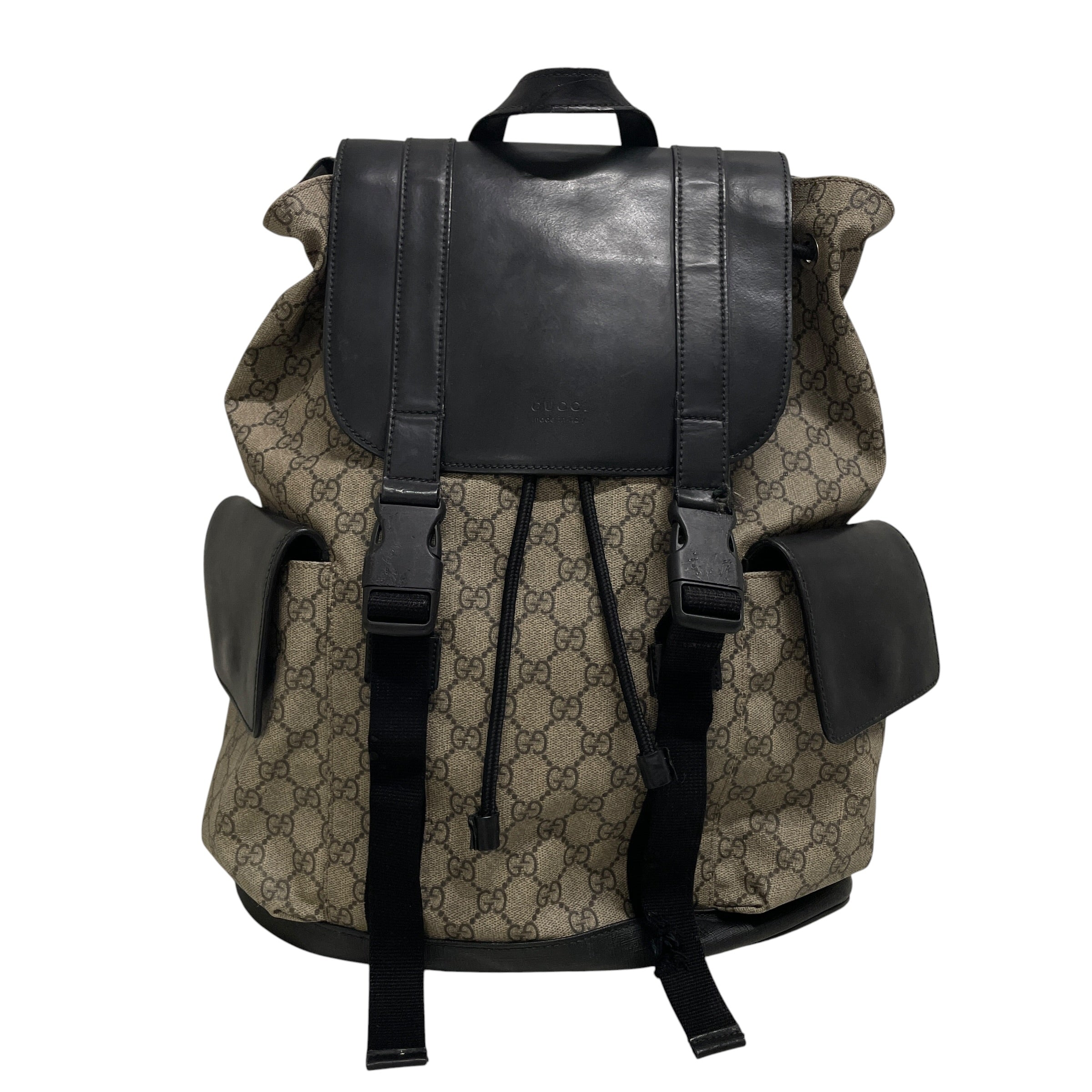 GUCCI/Backpack/Monogram/Leather/BLK/3KRXMBQ view 1