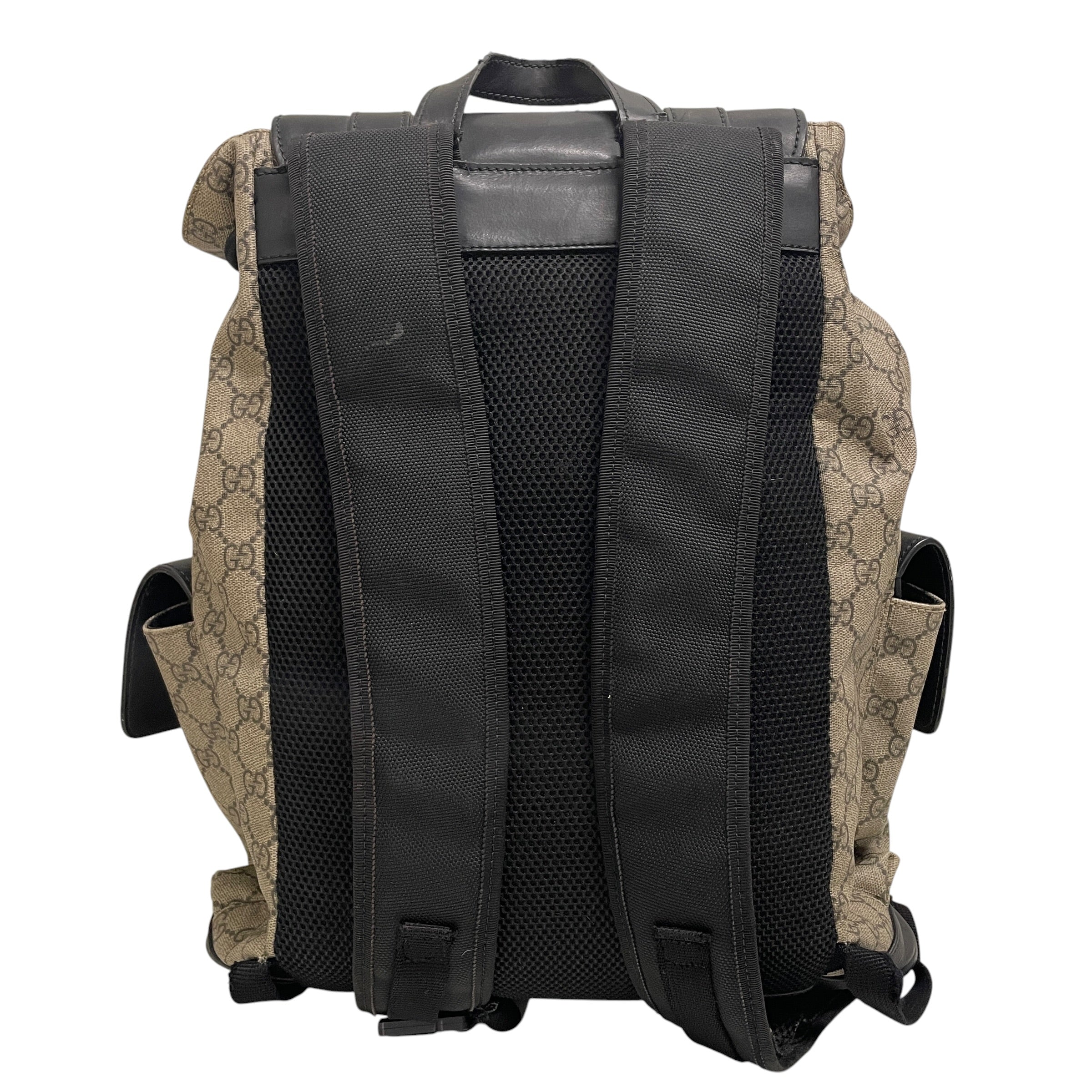 GUCCI/Backpack/Monogram/Leather/BLK/3KRXMBQ view 2