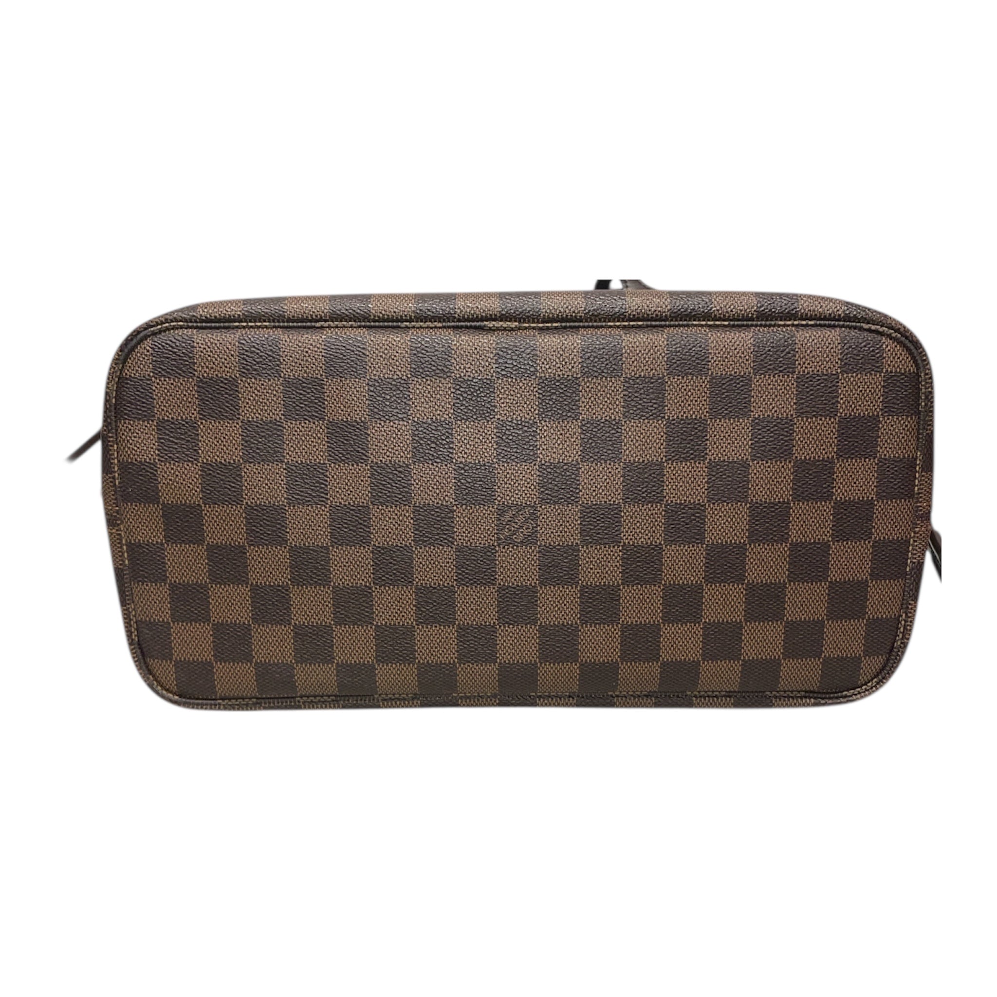 LOUIS VUITTON/Tote Bag/Plaid/Leather/BRW/Neverfull with Clutch  SF4166 view 3
