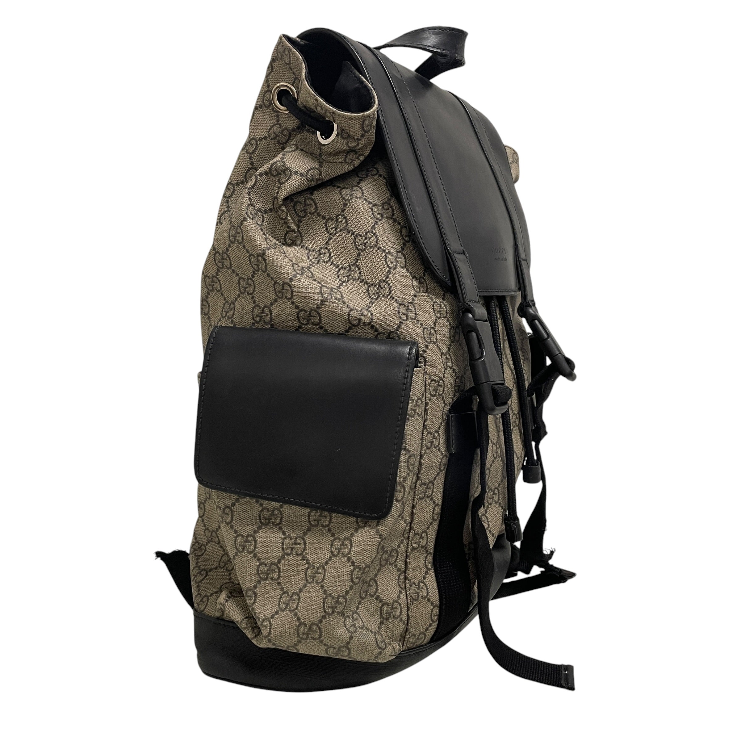 GUCCI/Backpack/Monogram/Leather/BLK/3KRXMBQ view 5