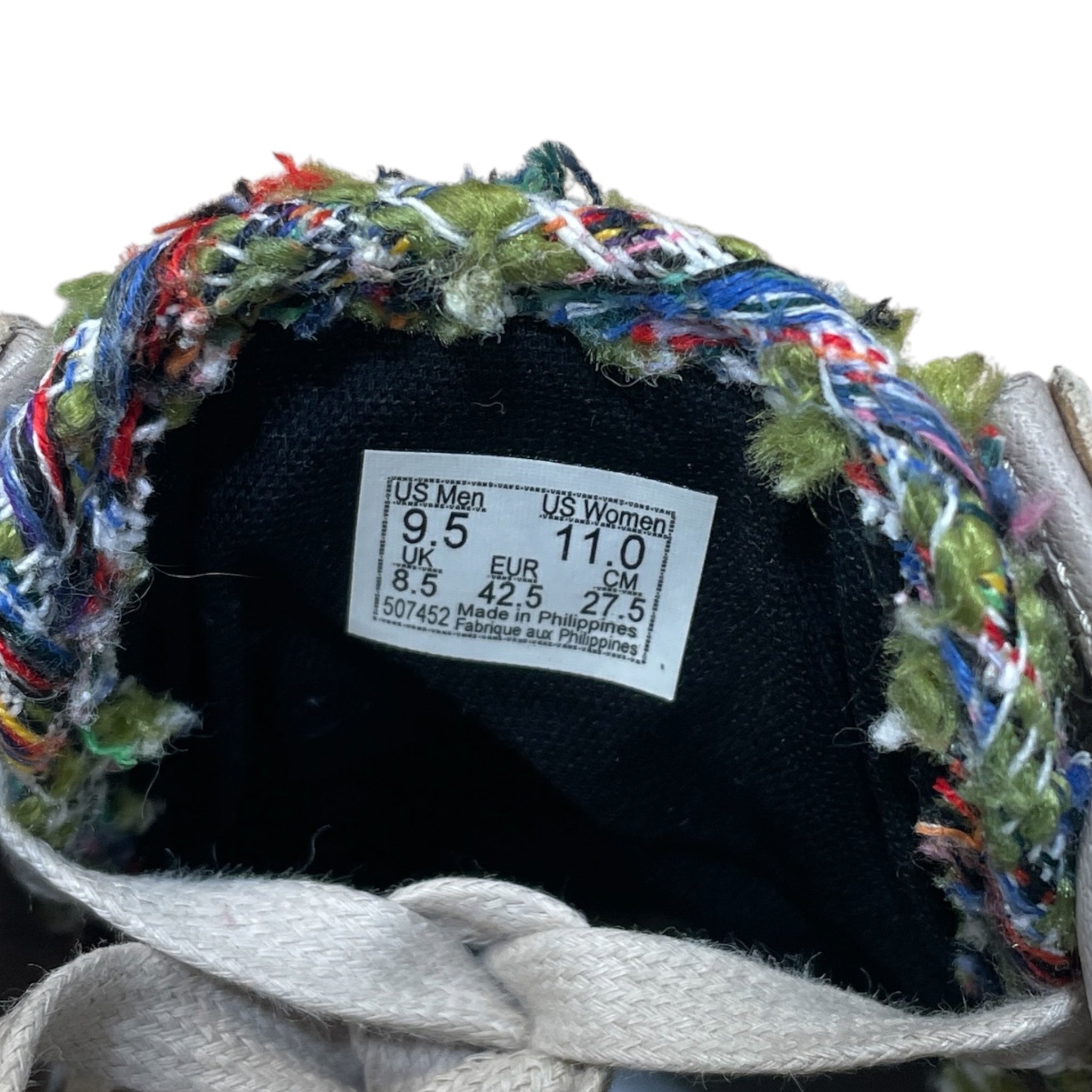 VANS/Low-Sneakers/US 9.5/Cotton/GRY/LX OLD SKOOL 36 view 4