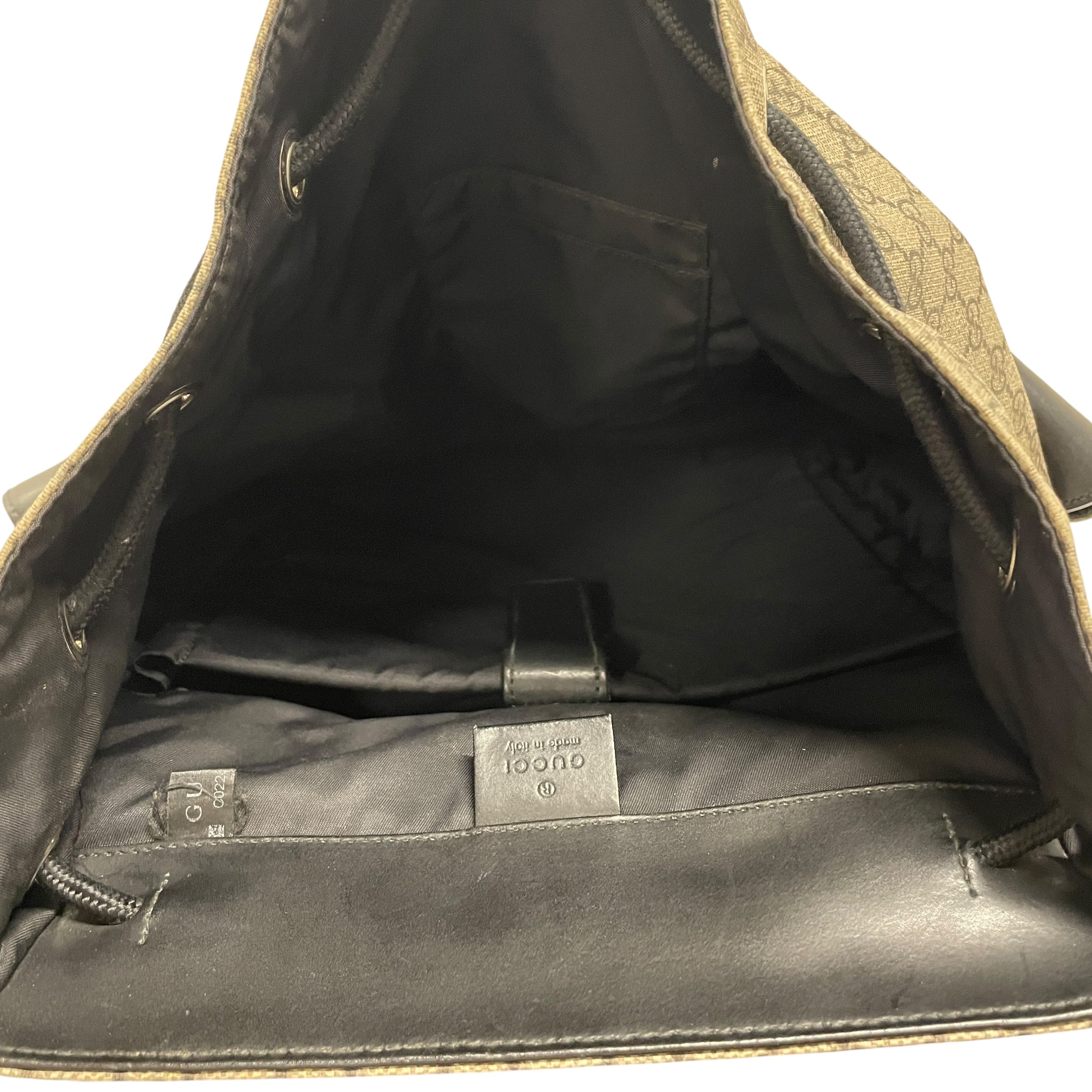 GUCCI/Backpack/Monogram/Leather/BLK/3KRXMBQ view 3