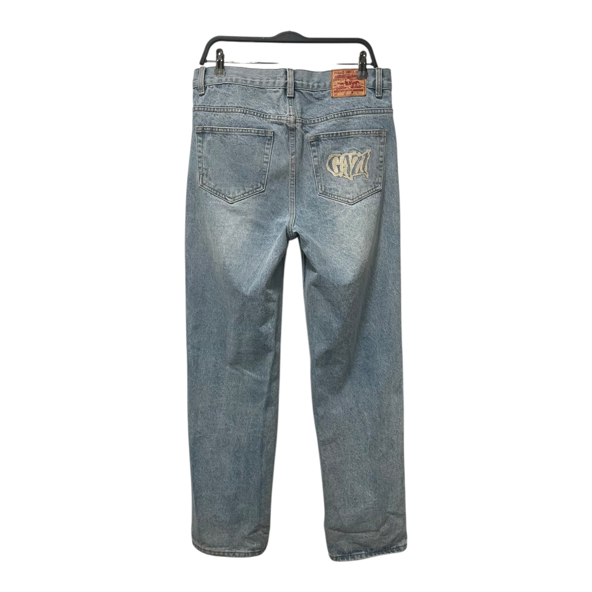 FUGAZI/Pants/S/Denim/BLU/GAZI BACK POCKET view 2