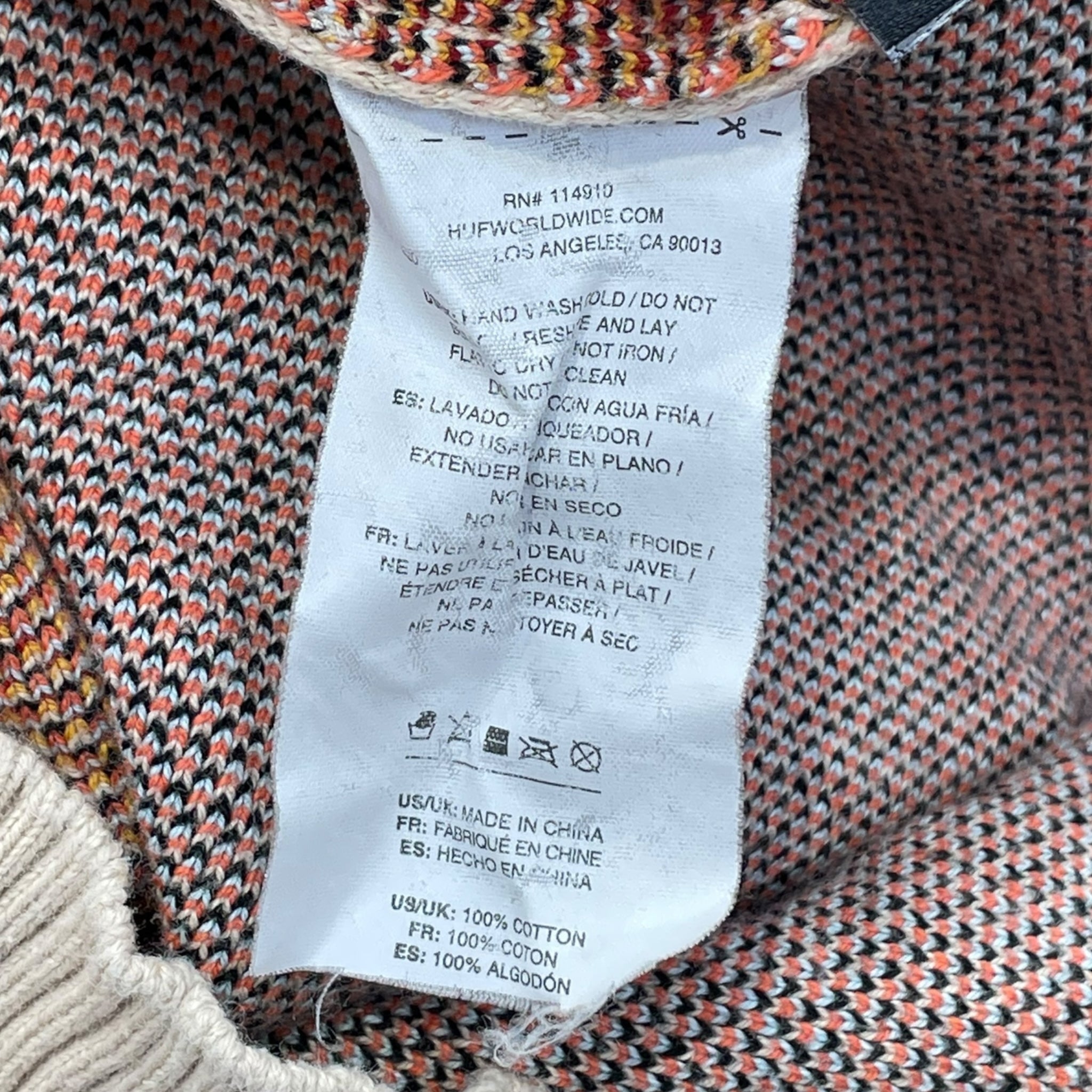 HUF/Sweater/L/Cotton/BEG/Toyota Truck view 4