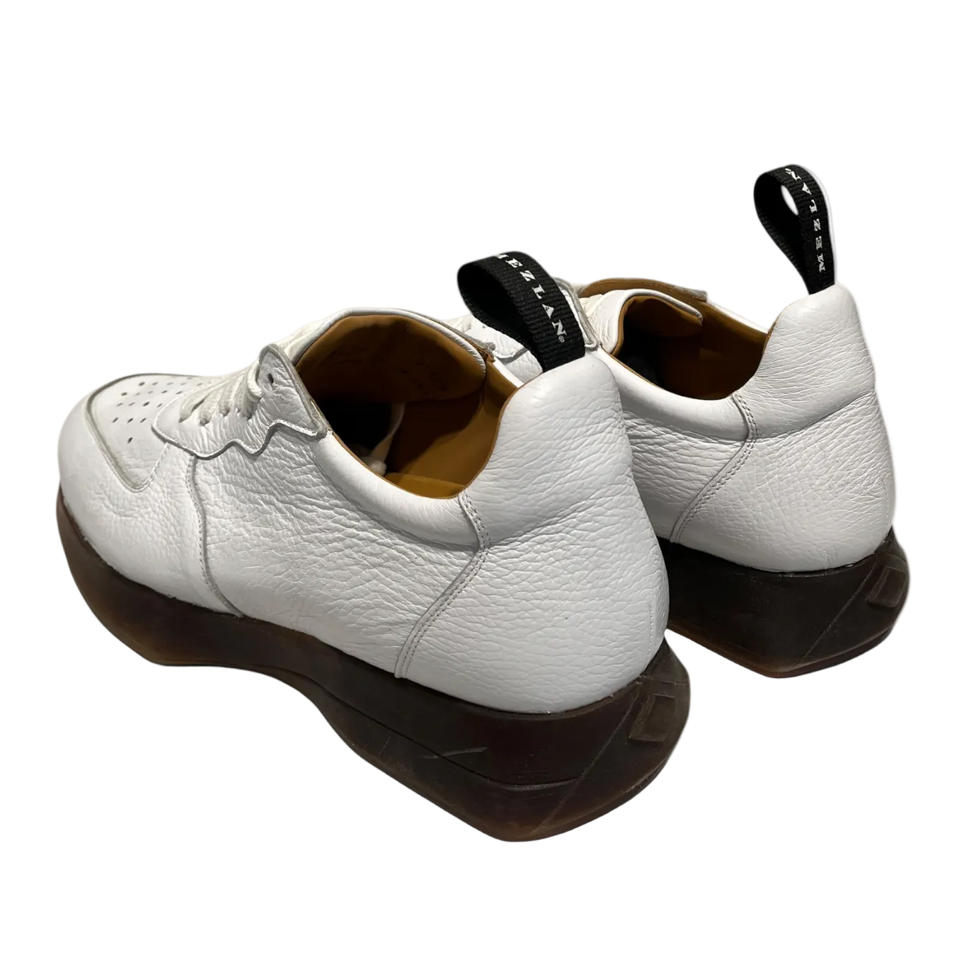 MEZLAN/Low-Sneakers/US 11/Leather/WHT/GERARDO WHT/GUM SOLE view 2