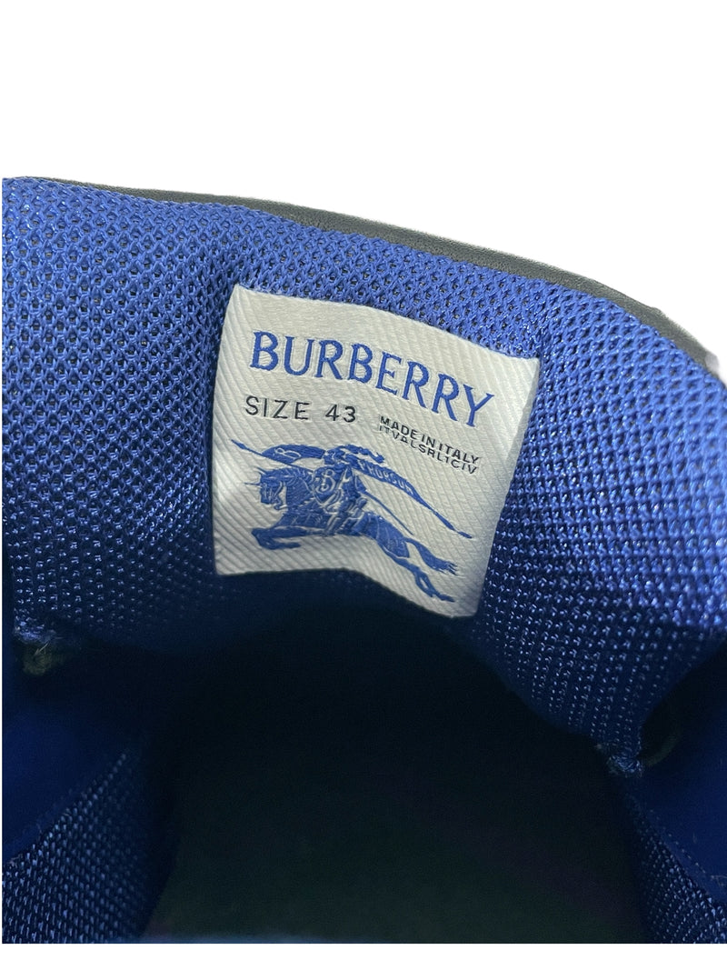 BURBERRY/Chukka Boots/US 10/Leather/BLK/Trek Boot - blue Accent