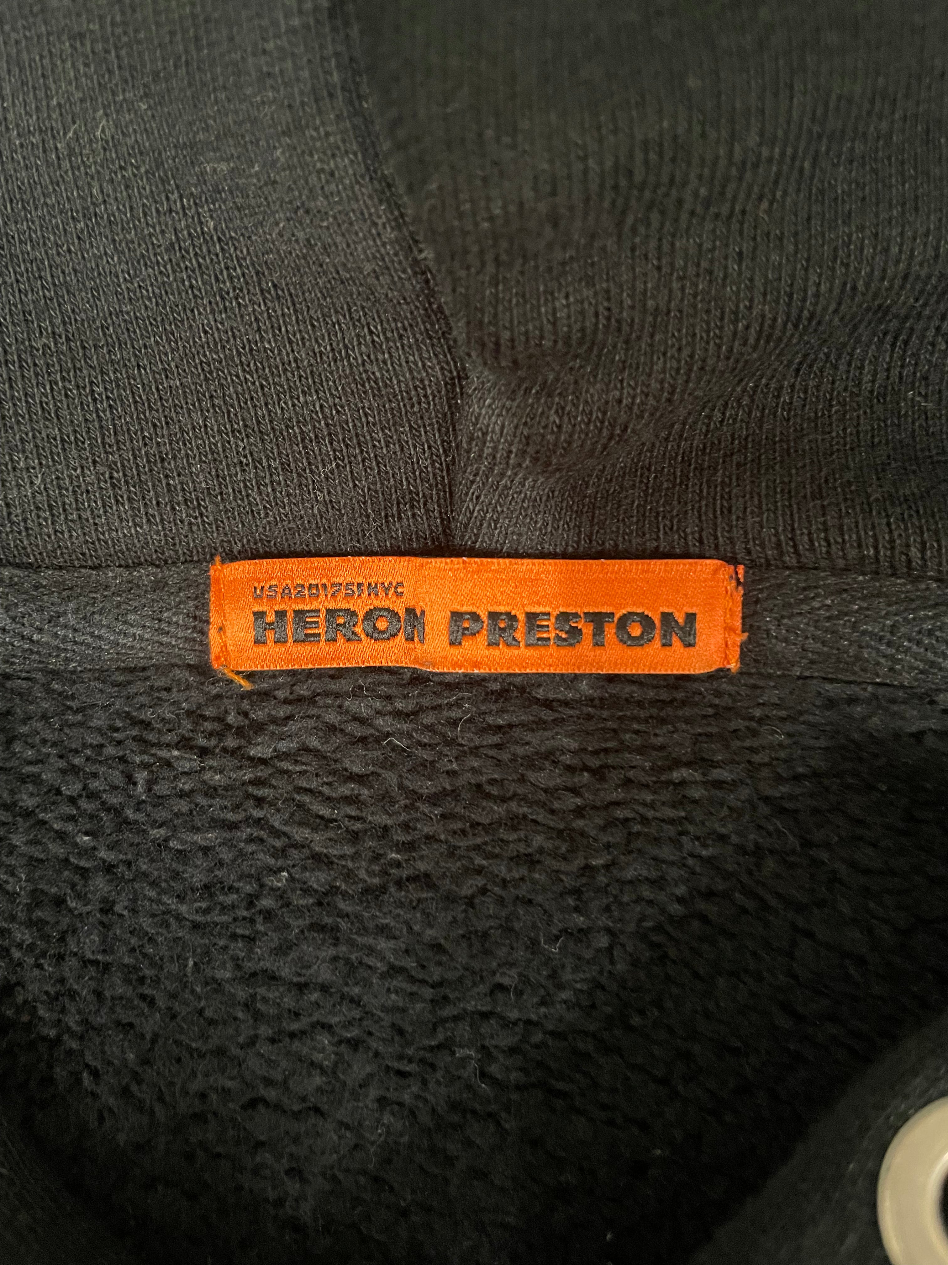 HERON PRESTON/Hoodie/Graphic/Cotton/BLK/nasa view 3