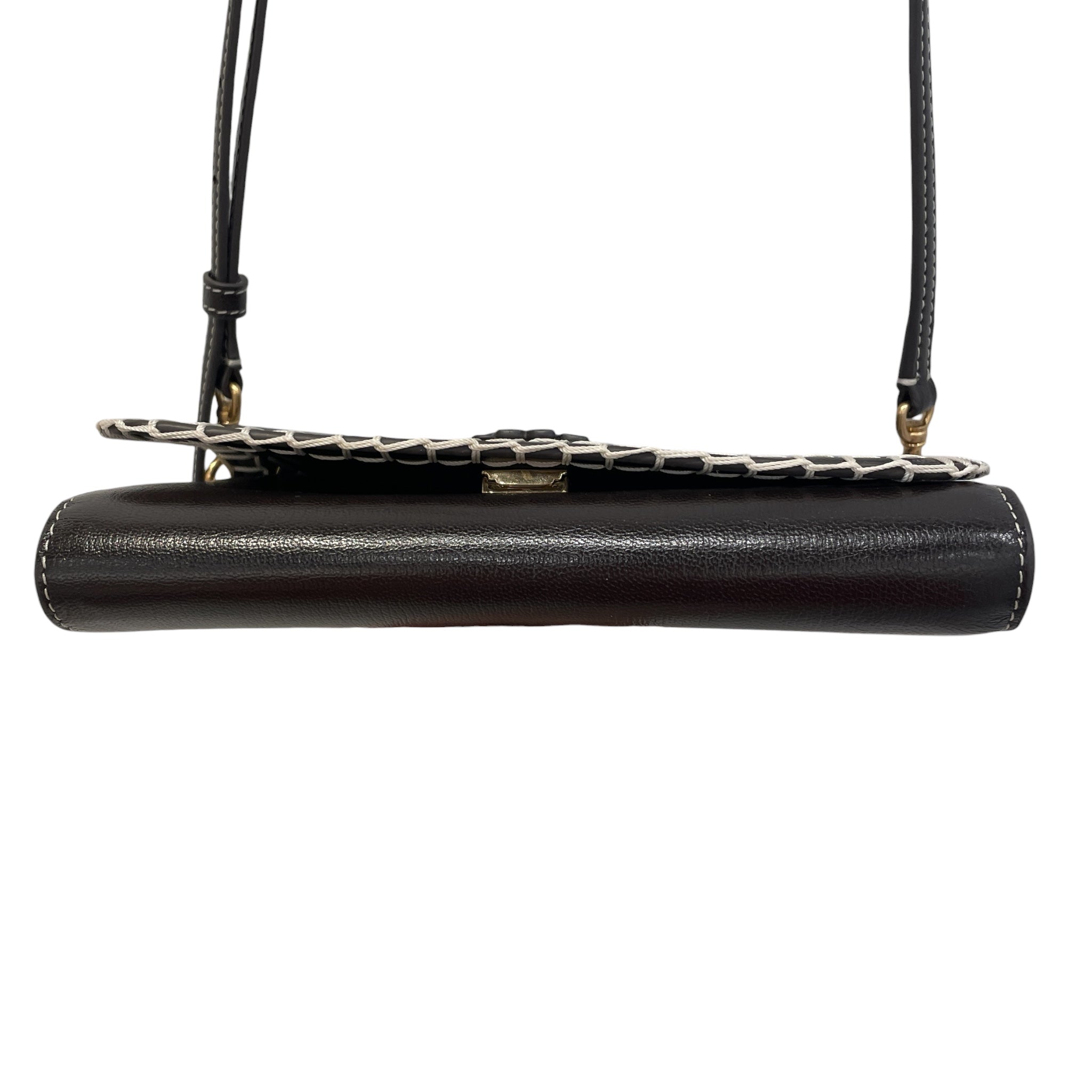 TORY BURCH/Cross Body Bag/Leather/BRW/ view 3