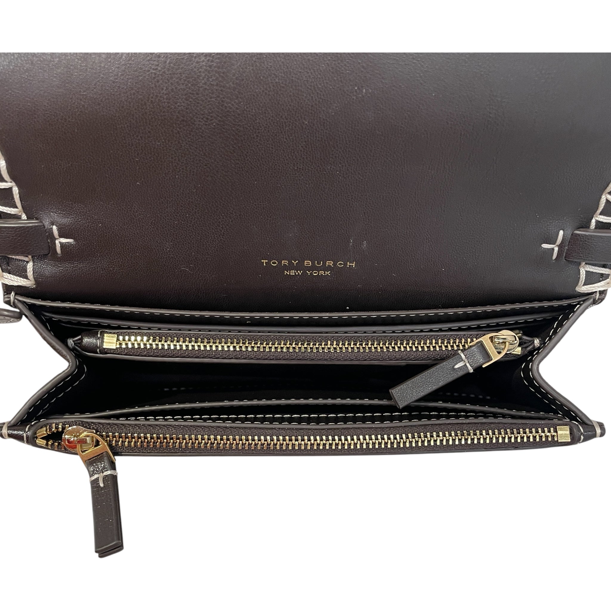 TORY BURCH/Cross Body Bag/Leather/BRW/ view 4