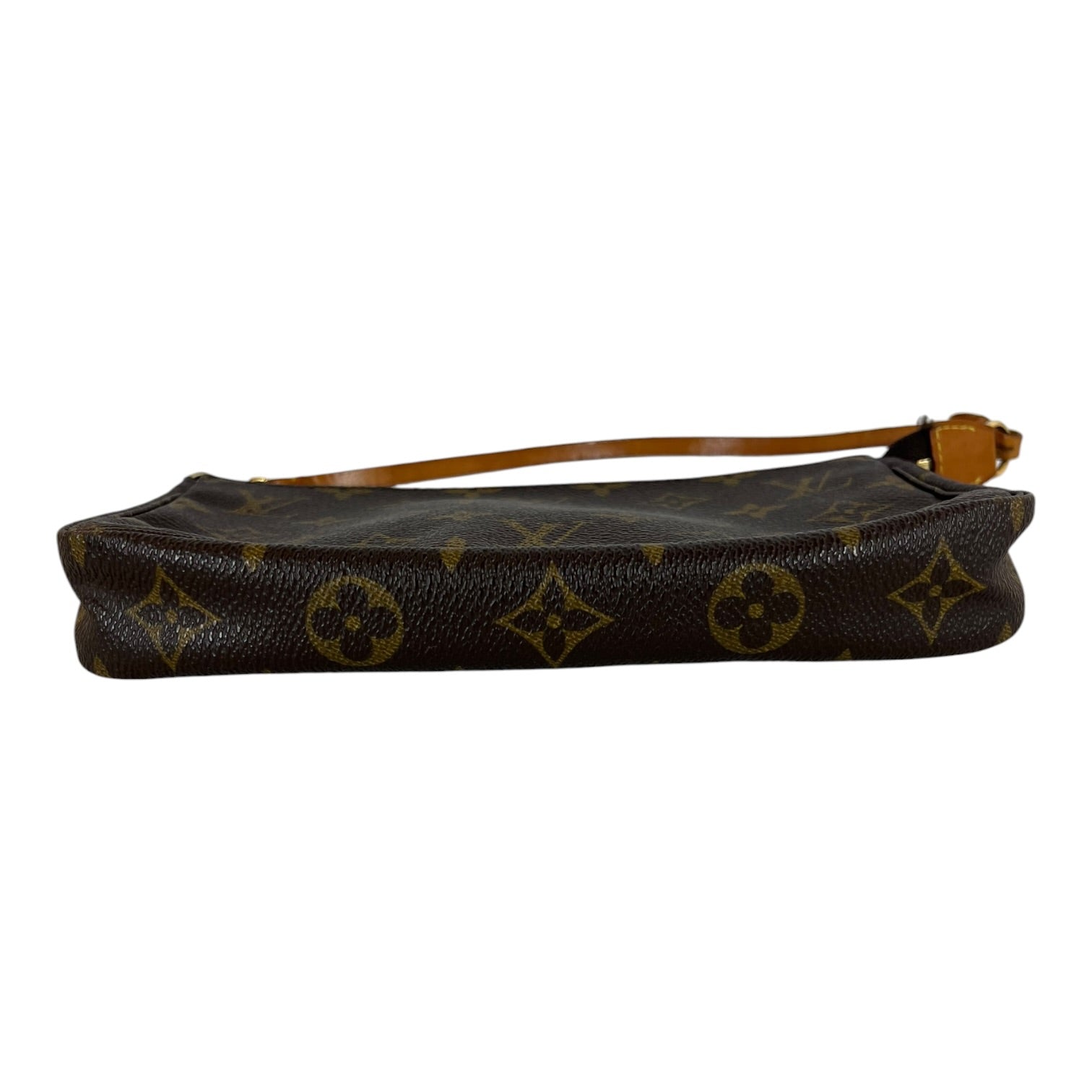 LOUIS VUITTON/Bag/Monogram/Leather/BRW/POCHETTE view 5