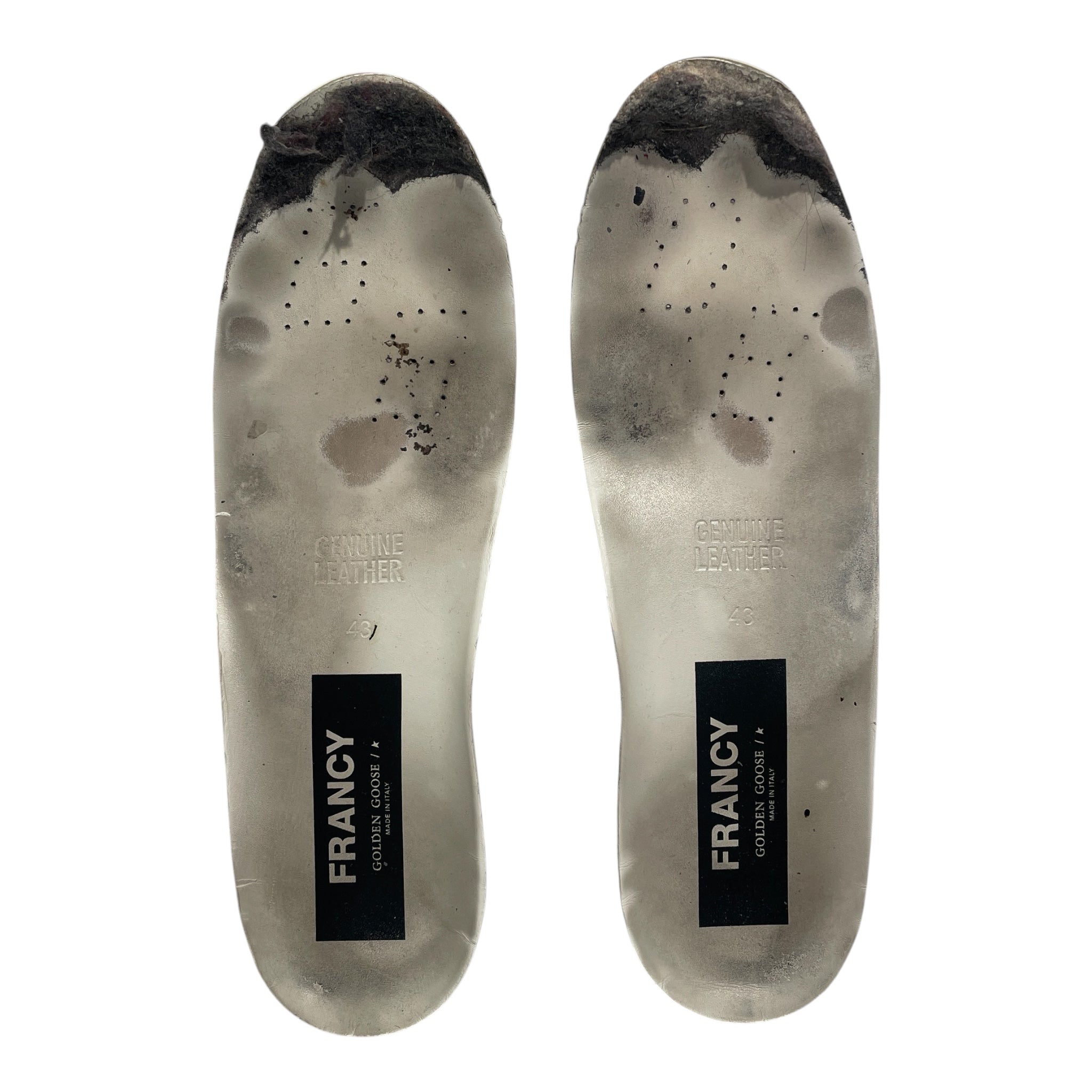 GOLDEN GOOSE/Hi-Sneakers/EU 43/Cotton/WHT/francy view 7