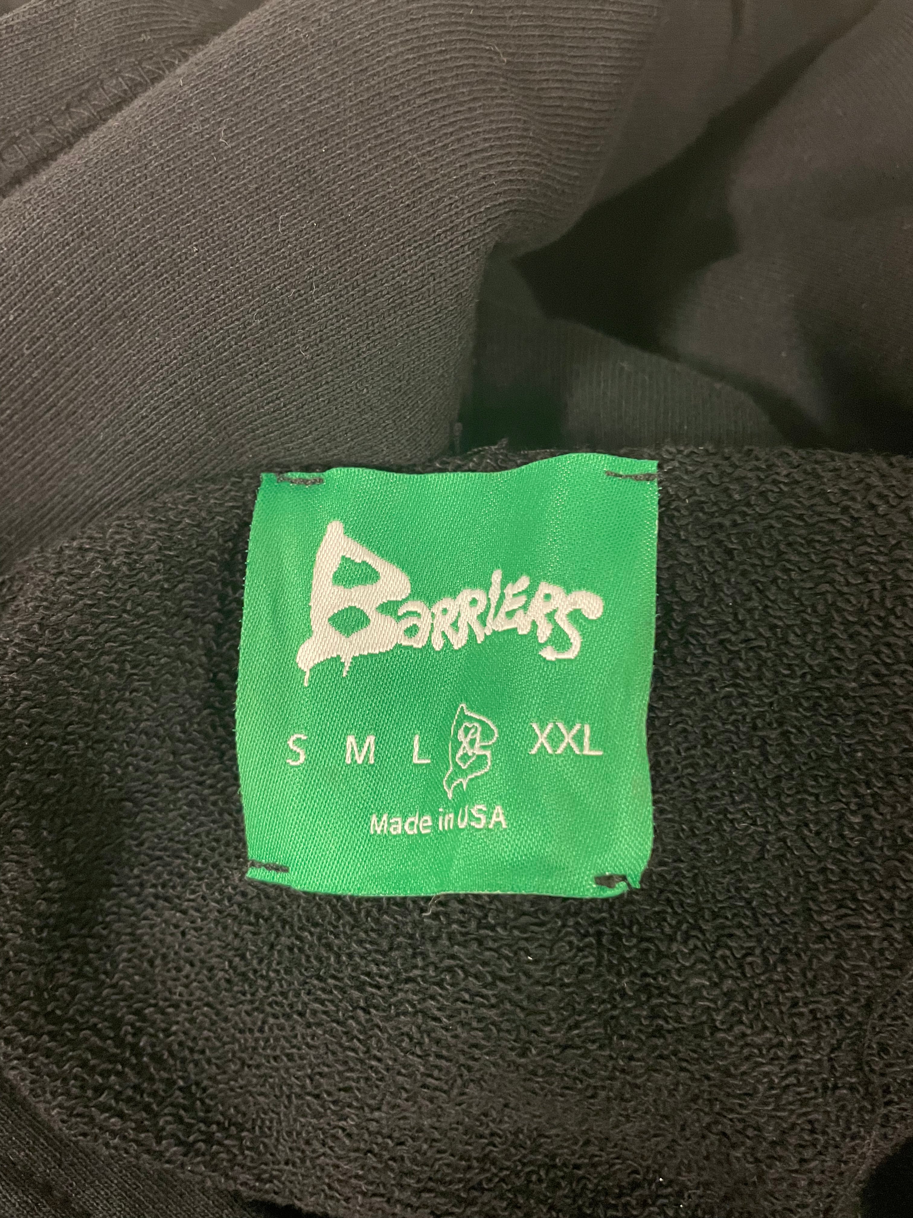BARRIERS/Hoodie/XL/Cotton/BLK/Pop Smoke Tribute view 3