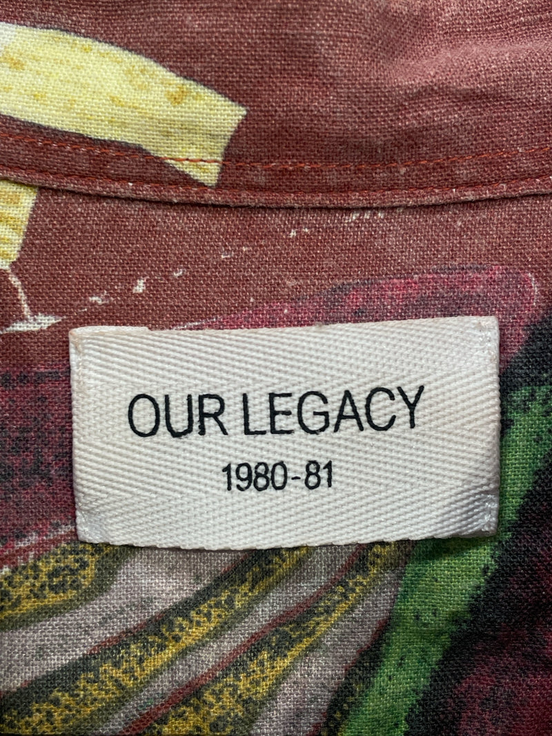 OUR LEGACY/Shirt/L/Rayon/MLT/All Over Print/floral shirt