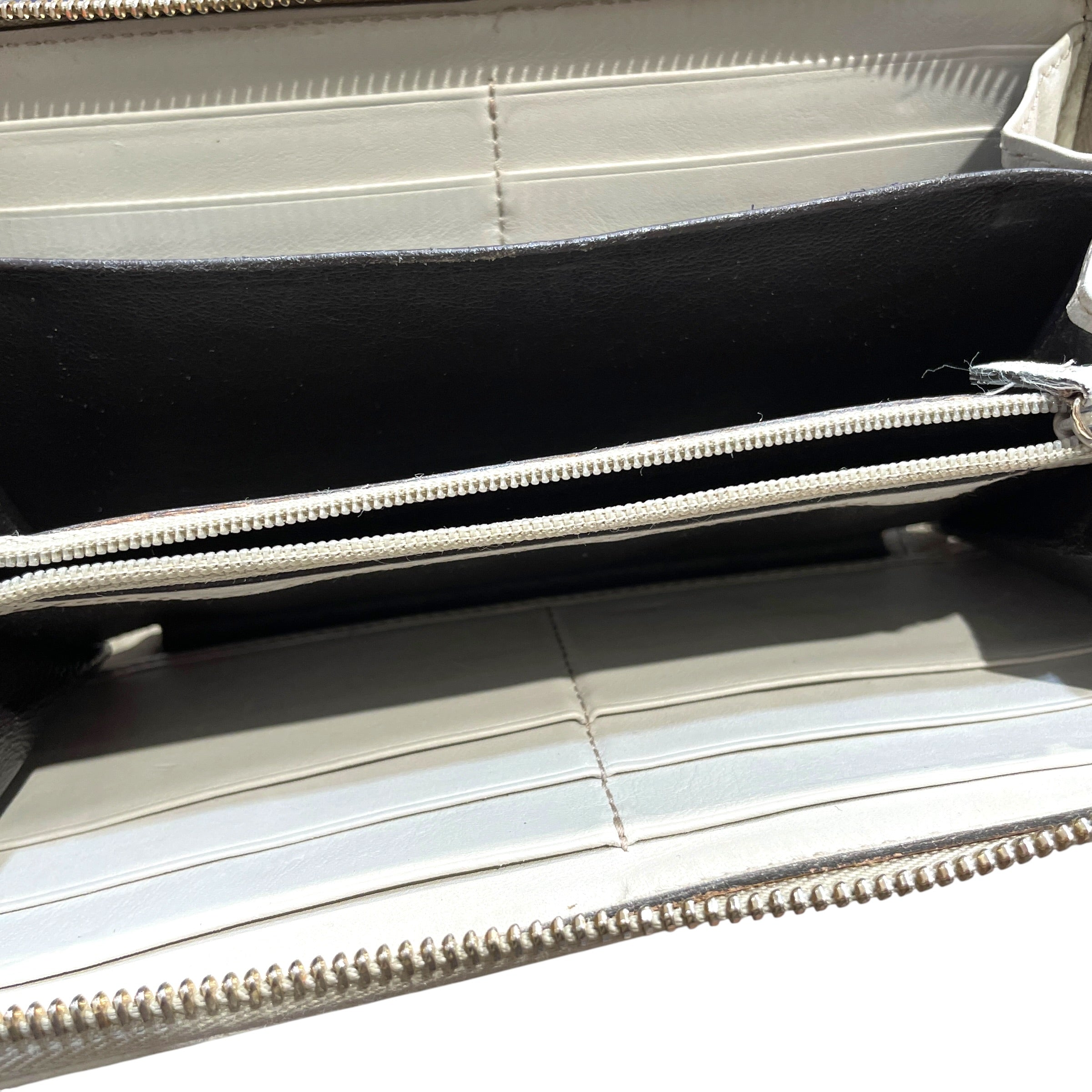 GUCCI/Long Wallet/Monogram/Leather/CRM/L's/Gucci Monogram Leather view 3