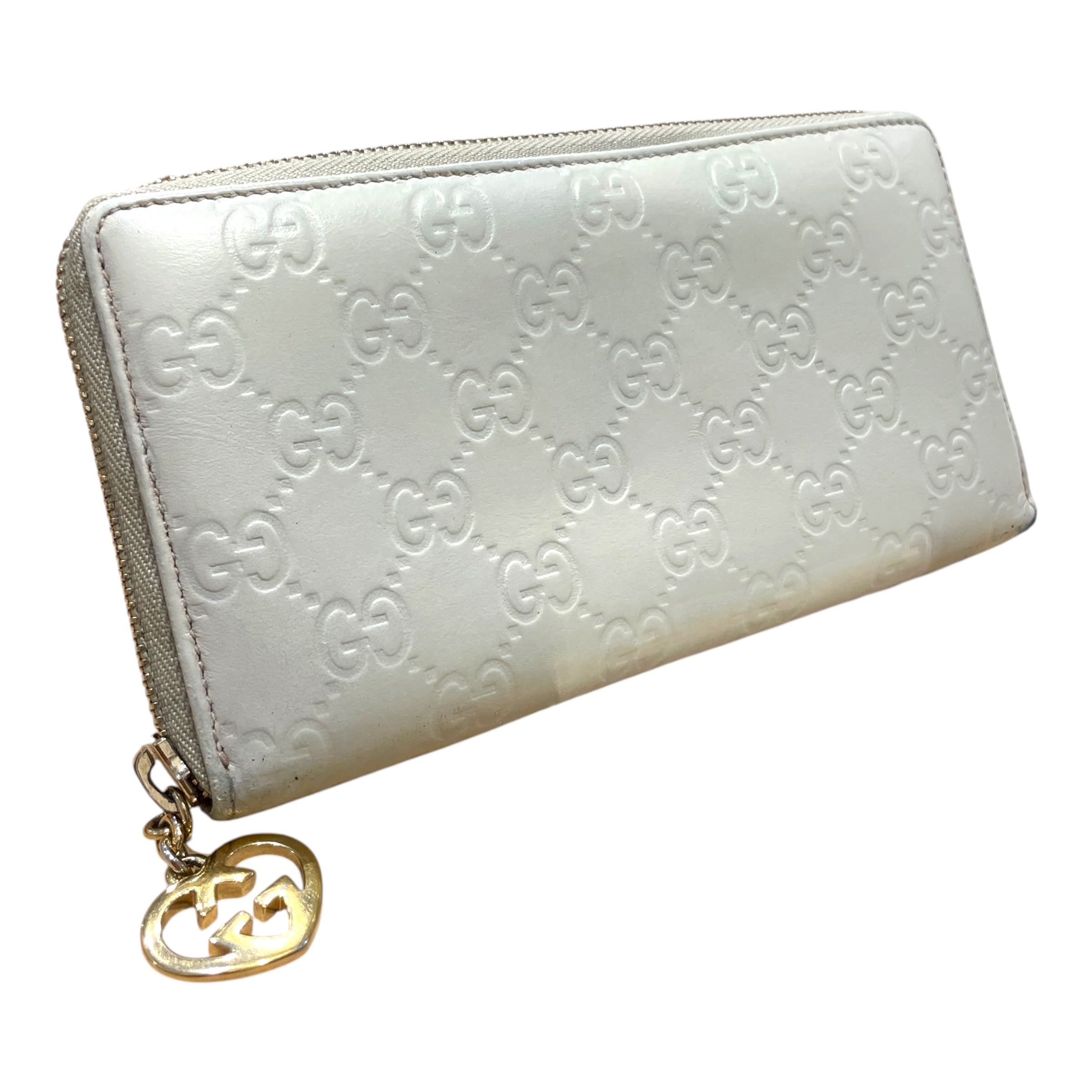 GUCCI/Long Wallet/Monogram/Leather/CRM/L's/Gucci Monogram Leather view 1