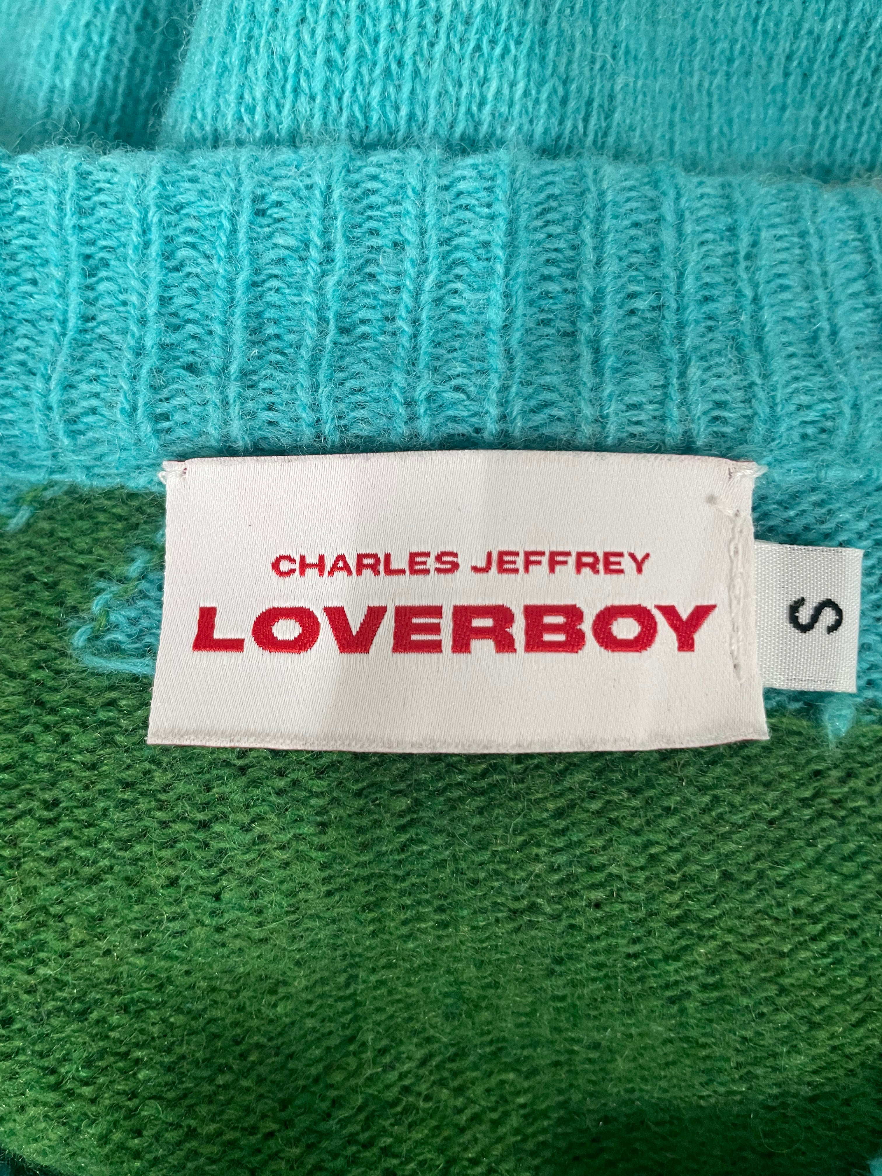 CHARLES JEFFREY LOVERBOY/Sweater/S/Cotton/BLU/LOVERBOY view 3