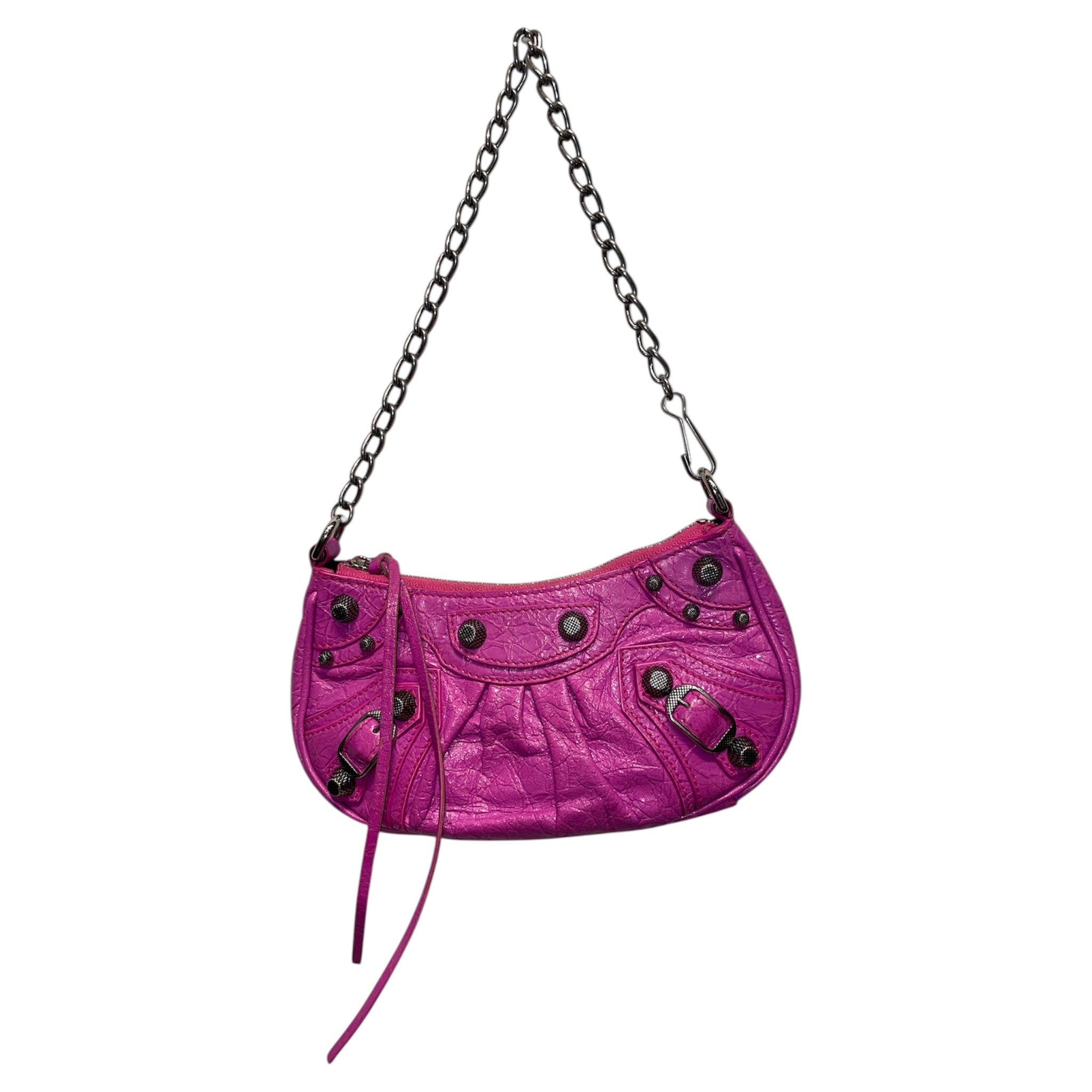 BALENCIAGA/Bag/Leather/PNK/Mini Cagole 695814-5622-B-4930 view 1