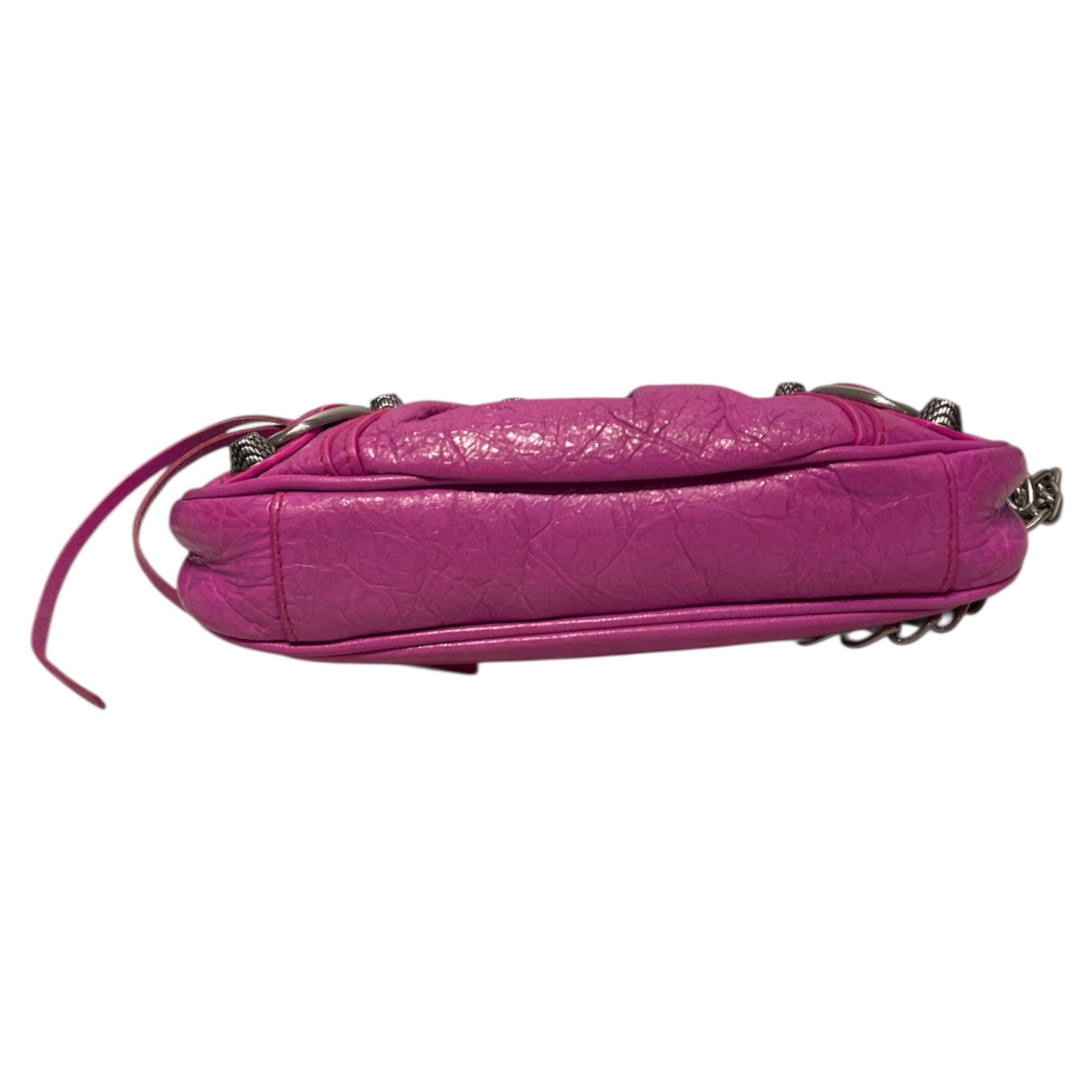 BALENCIAGA/Bag/Leather/PNK/Mini Cagole 695814-5622-B-4930 view 3