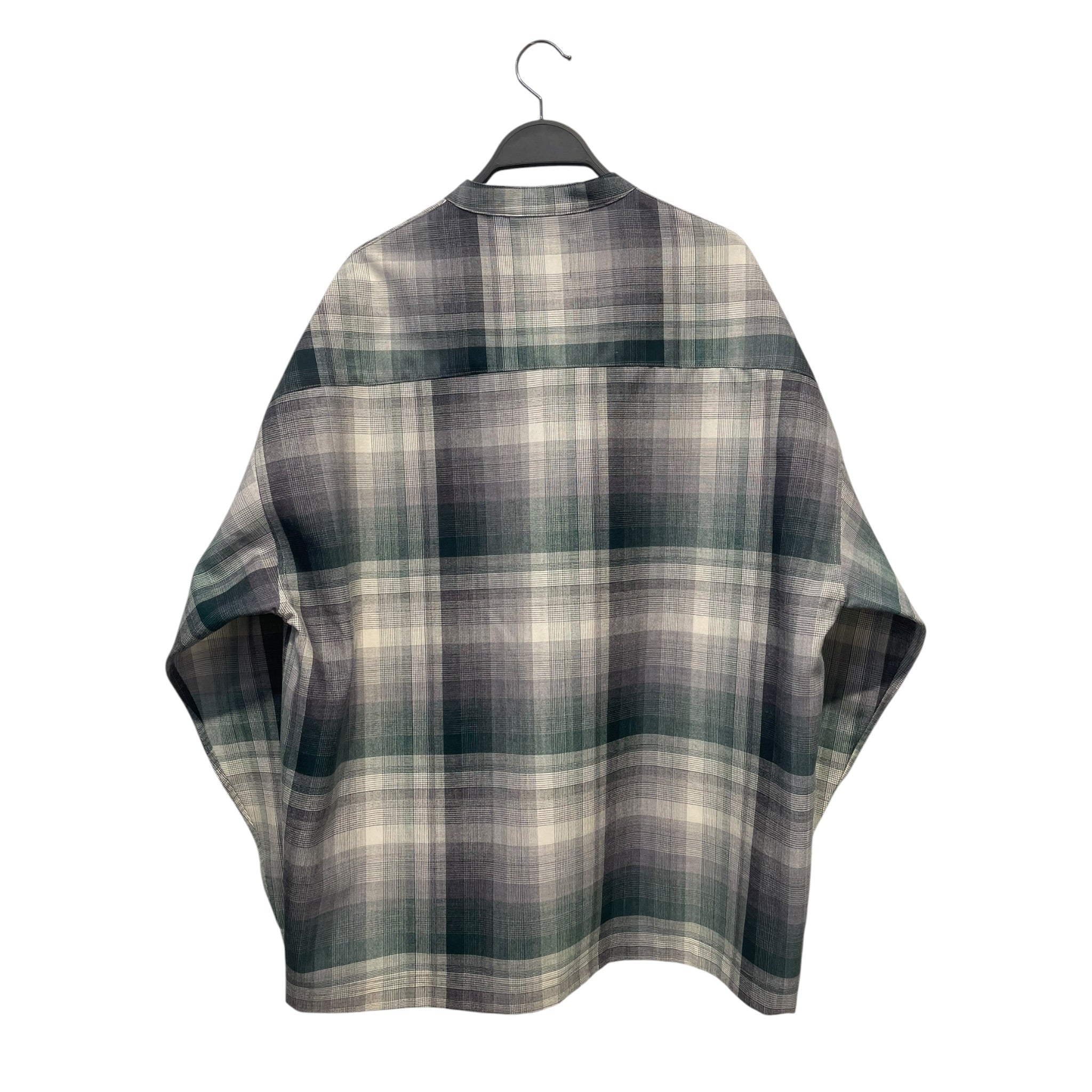 EARTH STUDIES/LS Shirt/M/Polyester/GRN/Hombre Check/MS-105 (WHO) view 2