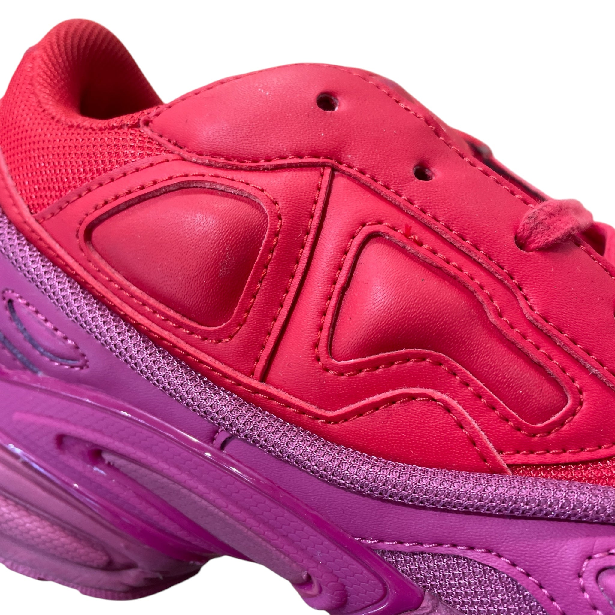 adidas/RAF SIMONS/Low-Sneakers/US 10/Leather/RED/OZWEEGO view 3