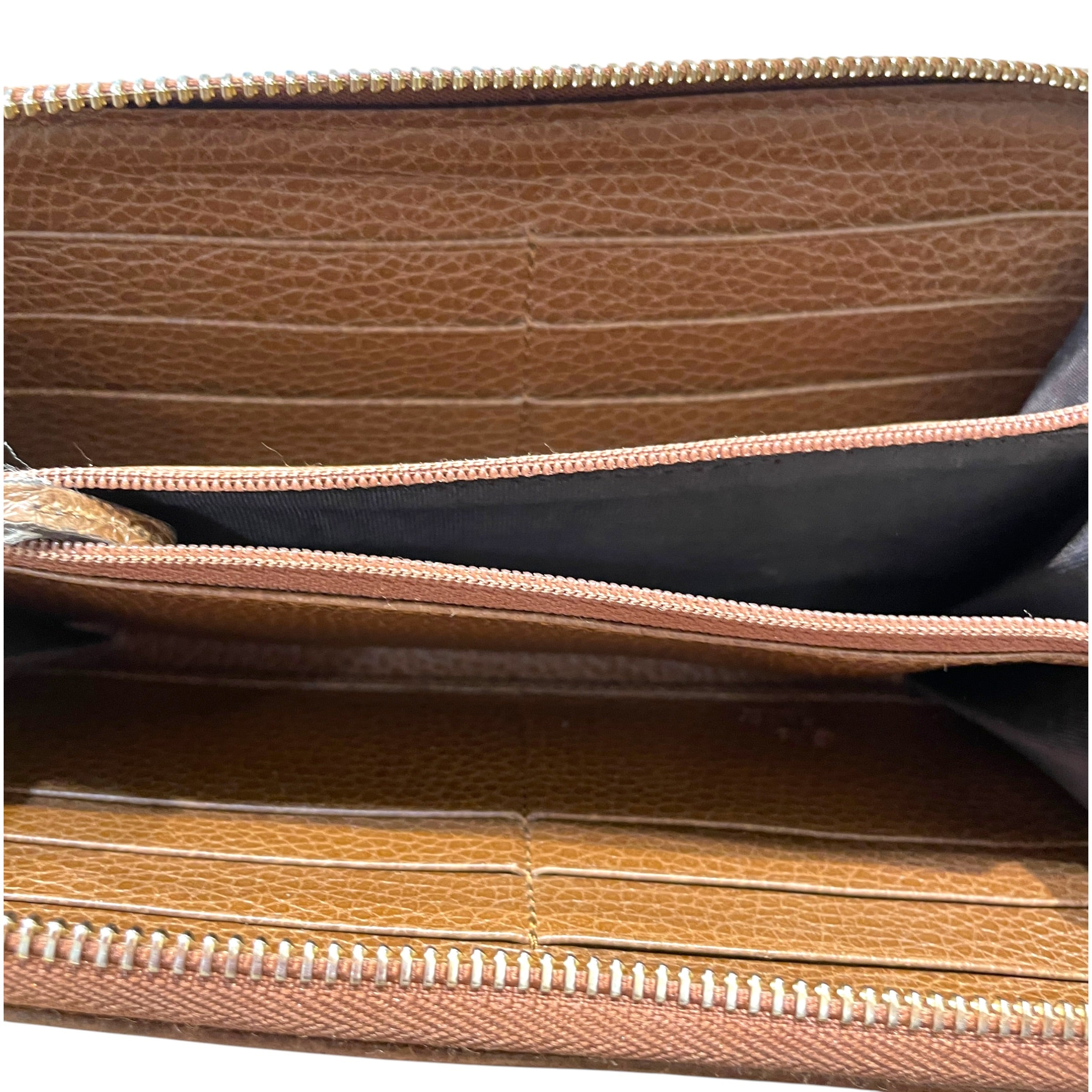 GUCCI/Long Wallet/Monogram/Leather/BRW/L's/Gucci Monogram Canvas view 3