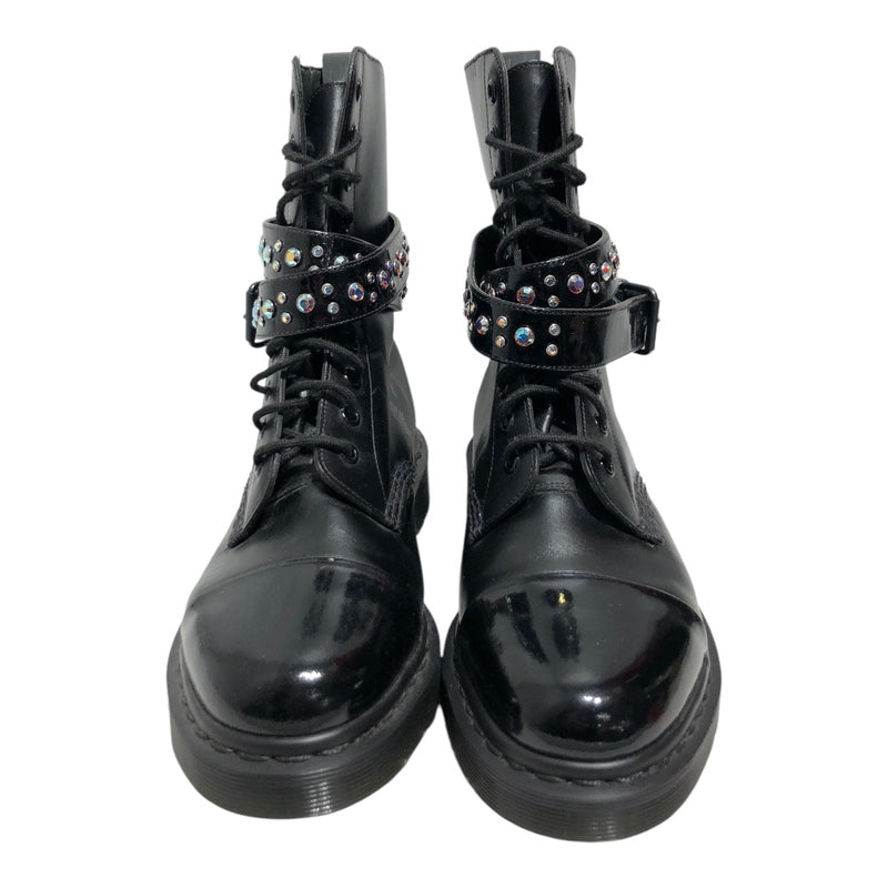 Dr.Martens/Chelsea Boots/Leather/BLK/Patent/
