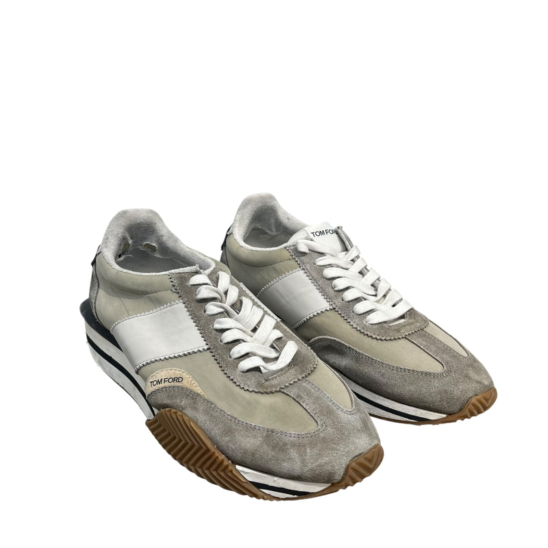 TOM FORD/Low-Sneakers/Suede/GRY/TF SNEAKERS ORSIZED
