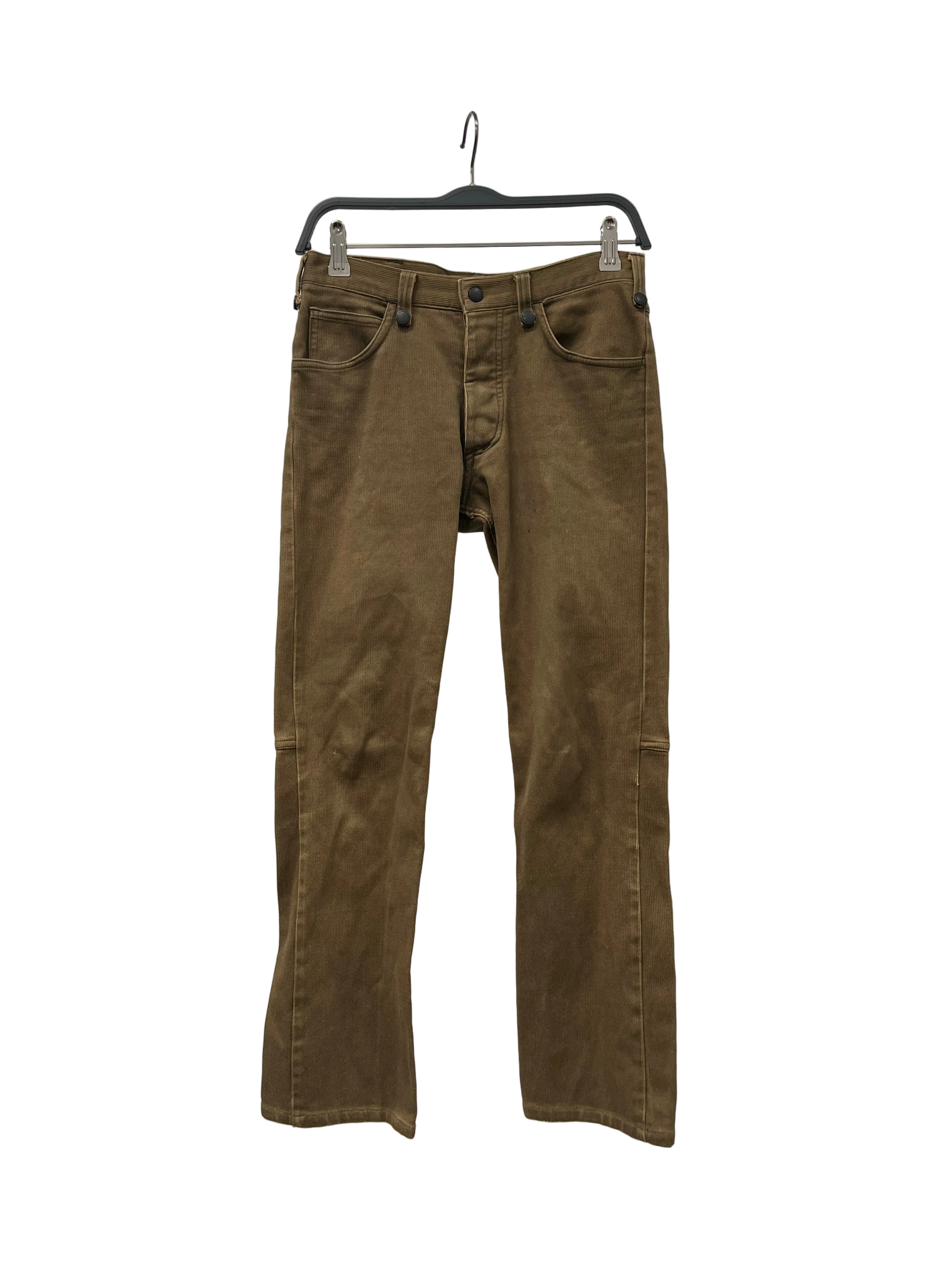 NUMBER (N)INE/Pants/M/Cotton/KHK/BUTTONED BELT LOOPS view 2