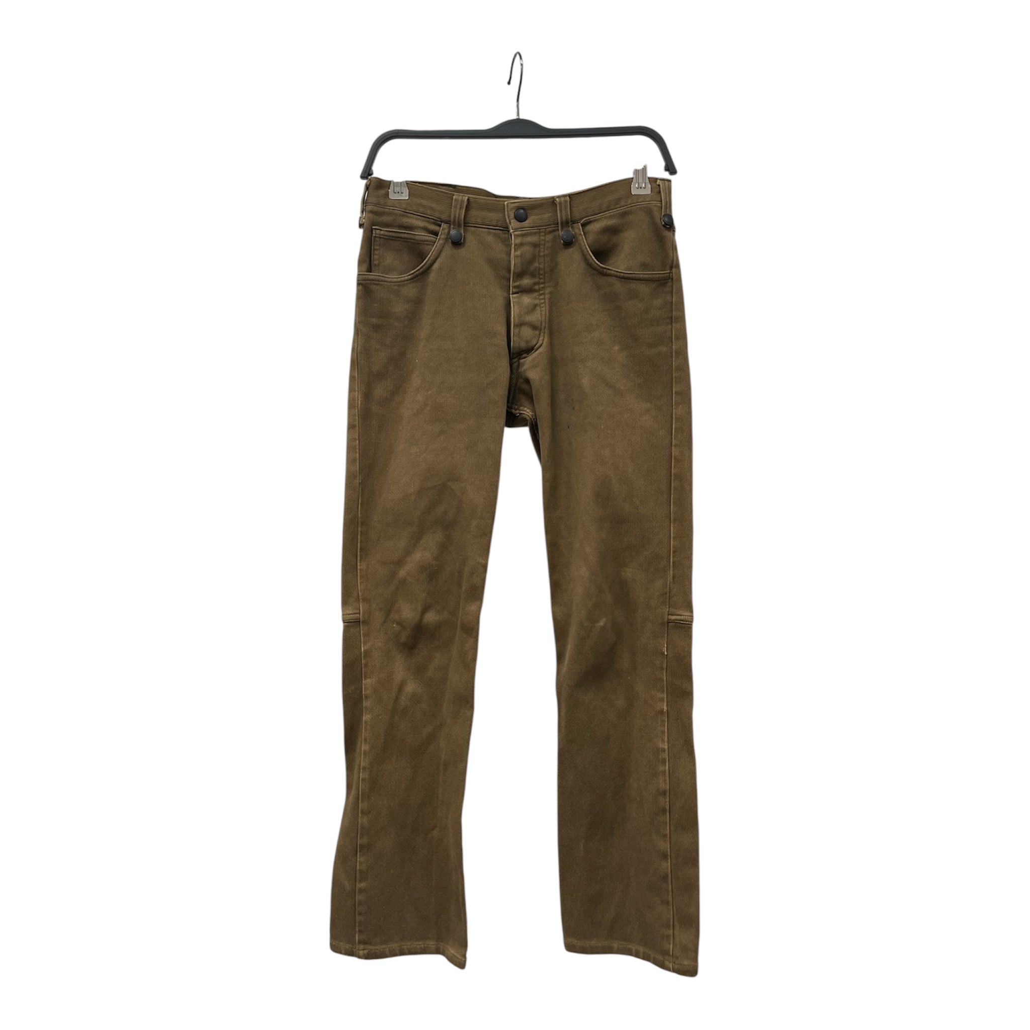 NUMBER (N)INE/Pants/M/Cotton/KHK/BUTTONED BELT LOOPS view 1