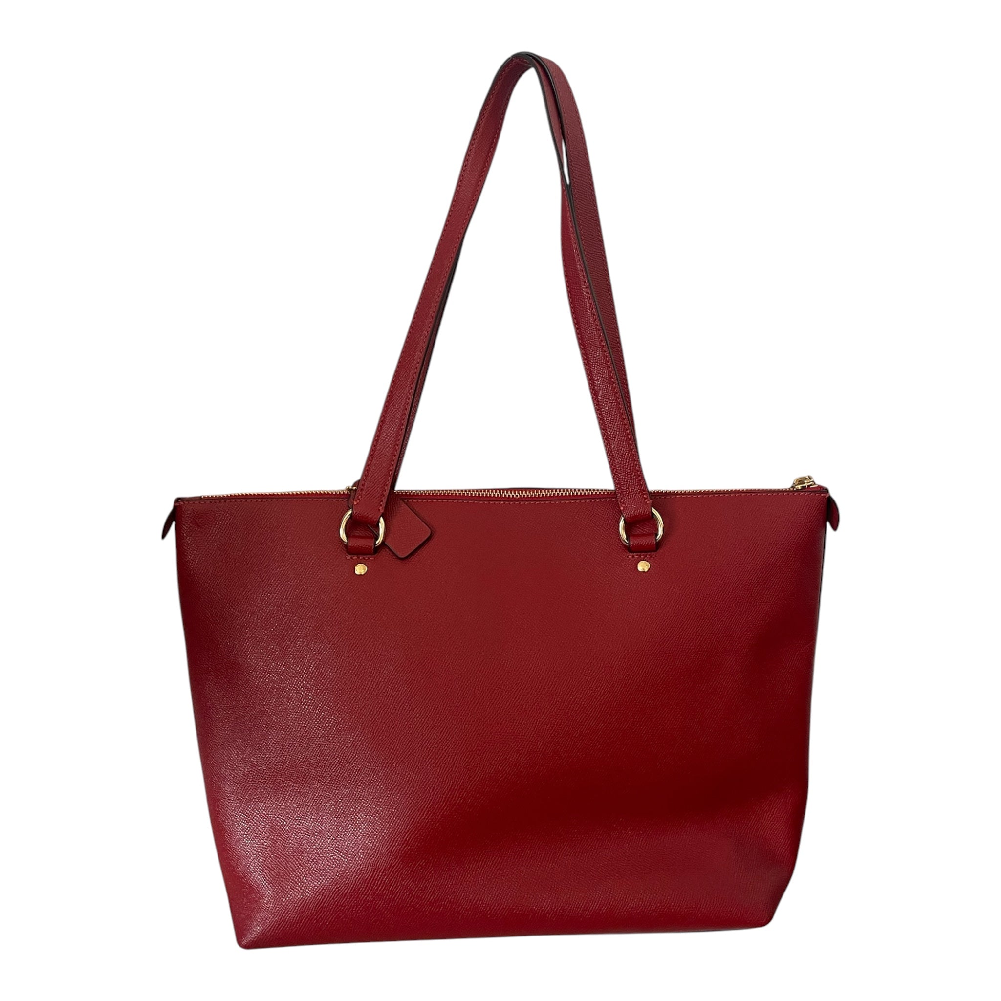 COACH/Tote Bag/Leather/RED/Avenue Tote view 2