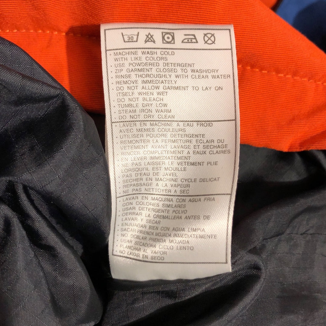 NIKE ACG/Coat/S/Nylon/BLU/Blue/Org Heavy Raincoat view 4