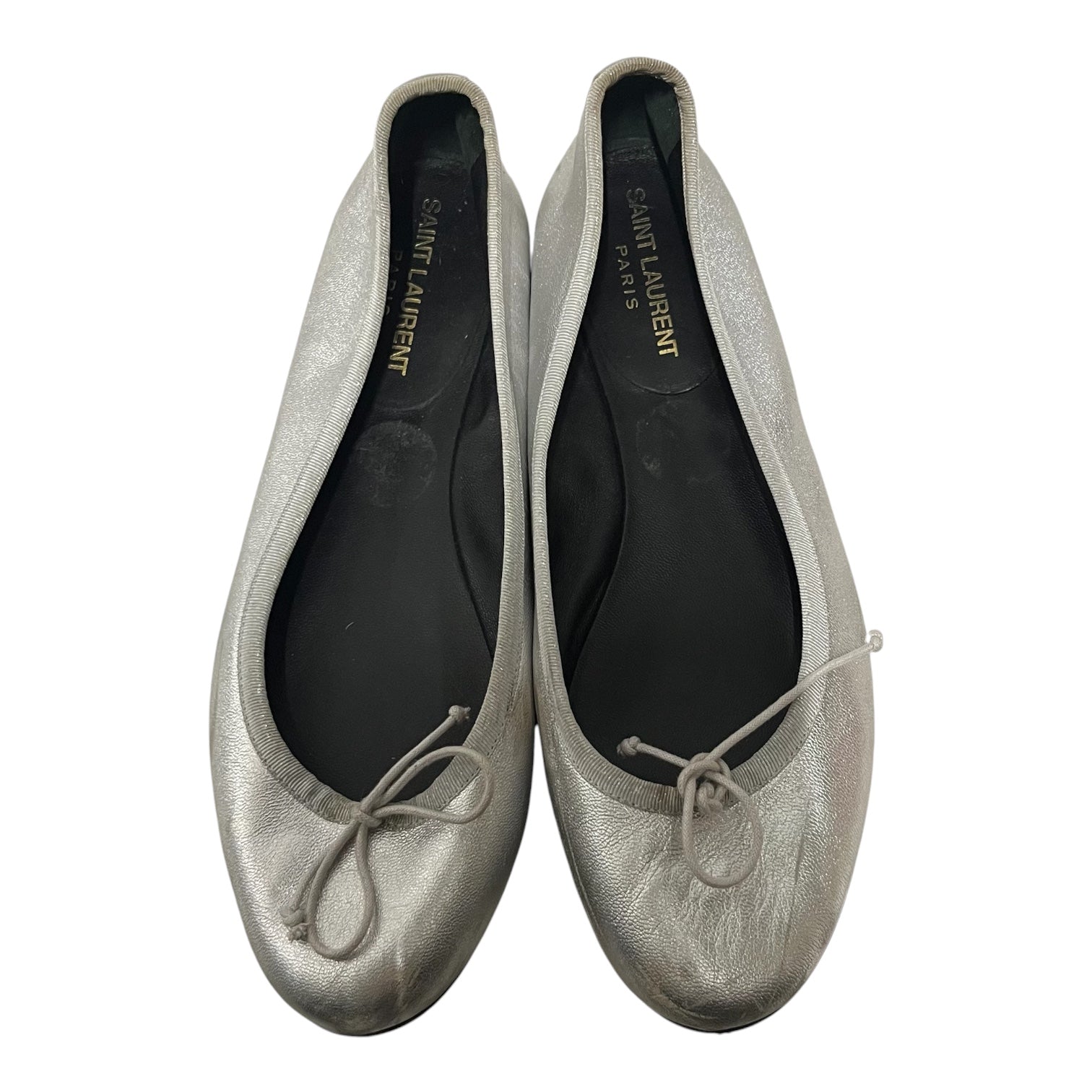 SAINT LAURENT/Flat Shoes/EU 36.5/SLV/ view 3