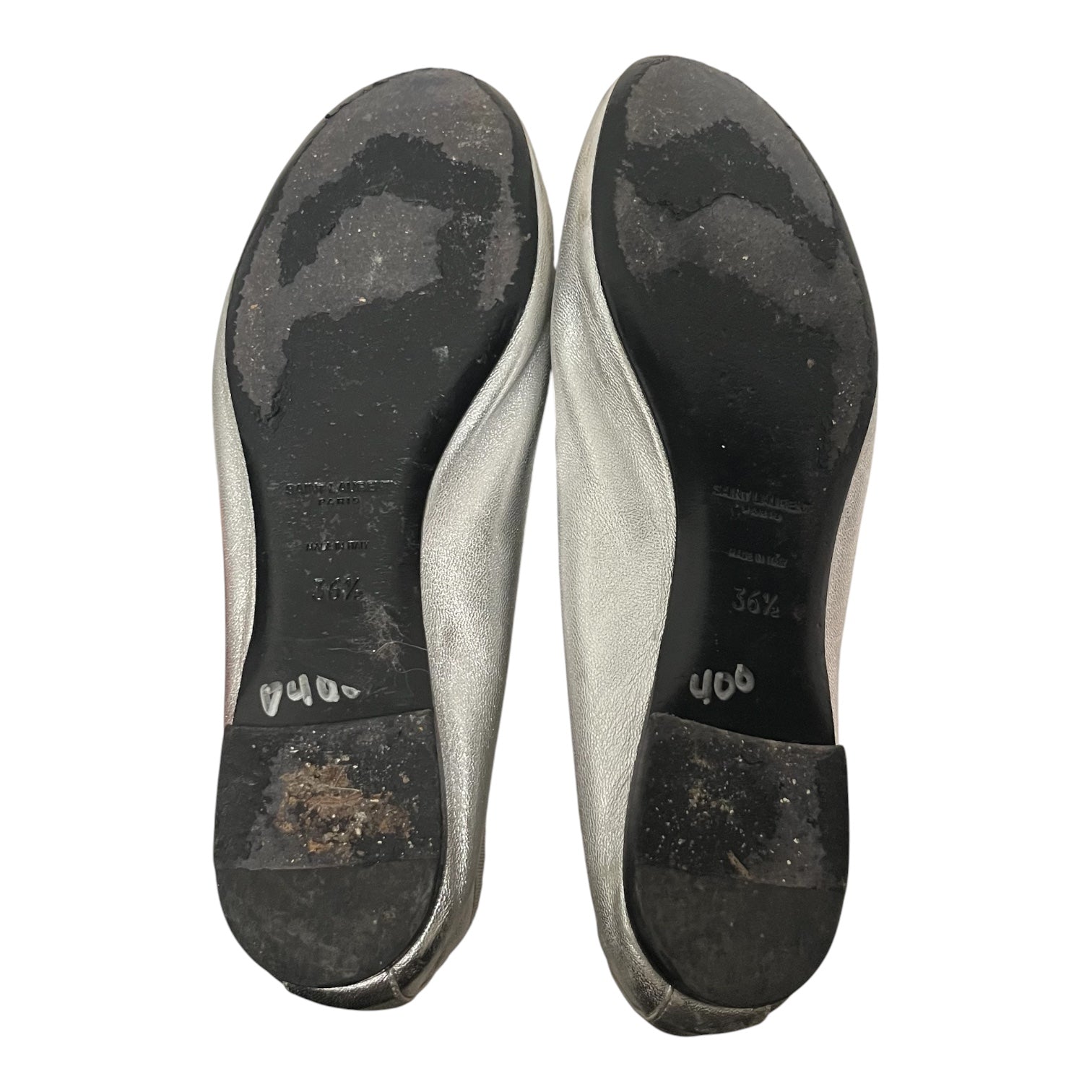 SAINT LAURENT/Flat Shoes/EU 36.5/SLV/ view 5