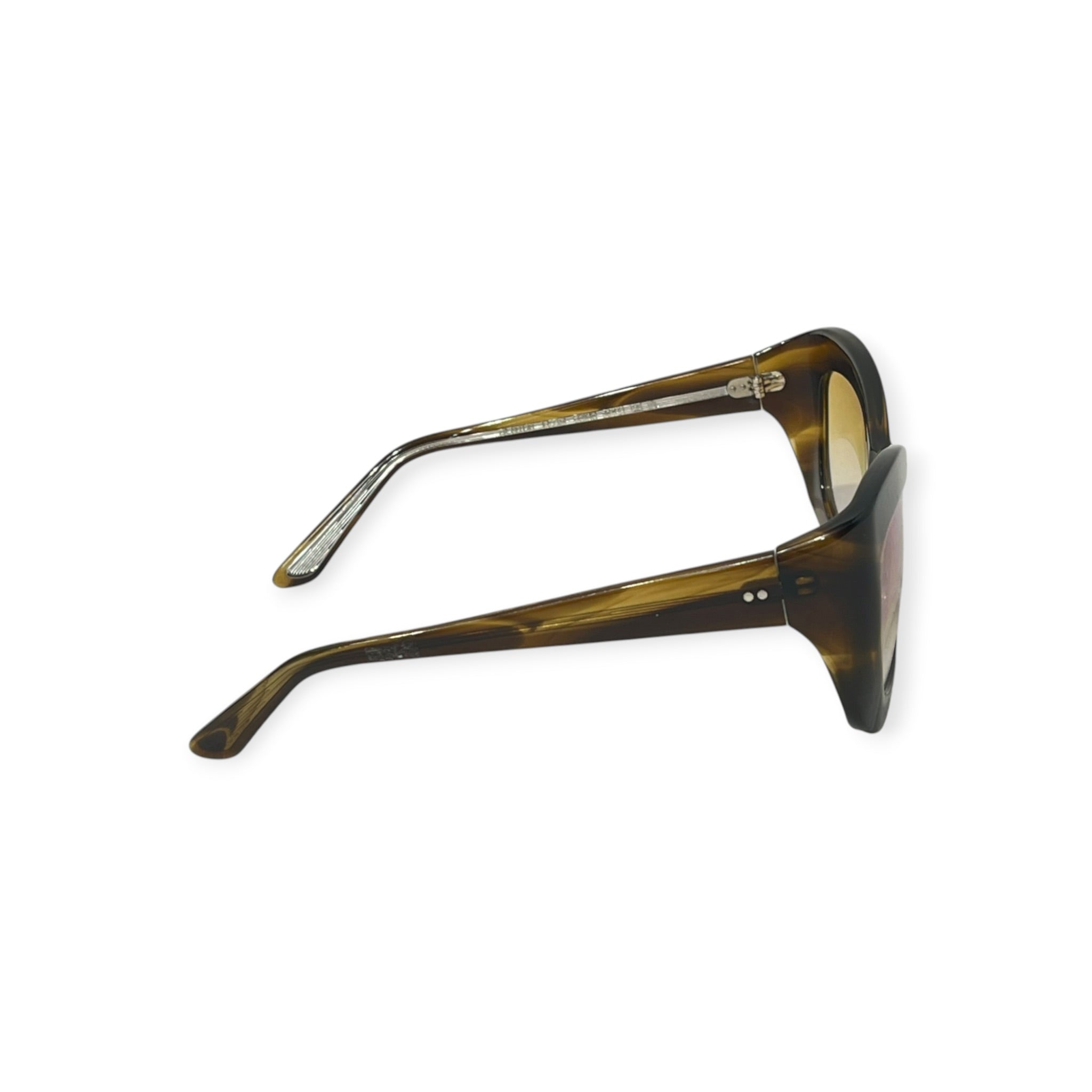 OLIVER PEOPLES/Sunglasses/Plastic/YEL/M's/THE ROW YELOW TINT view 2