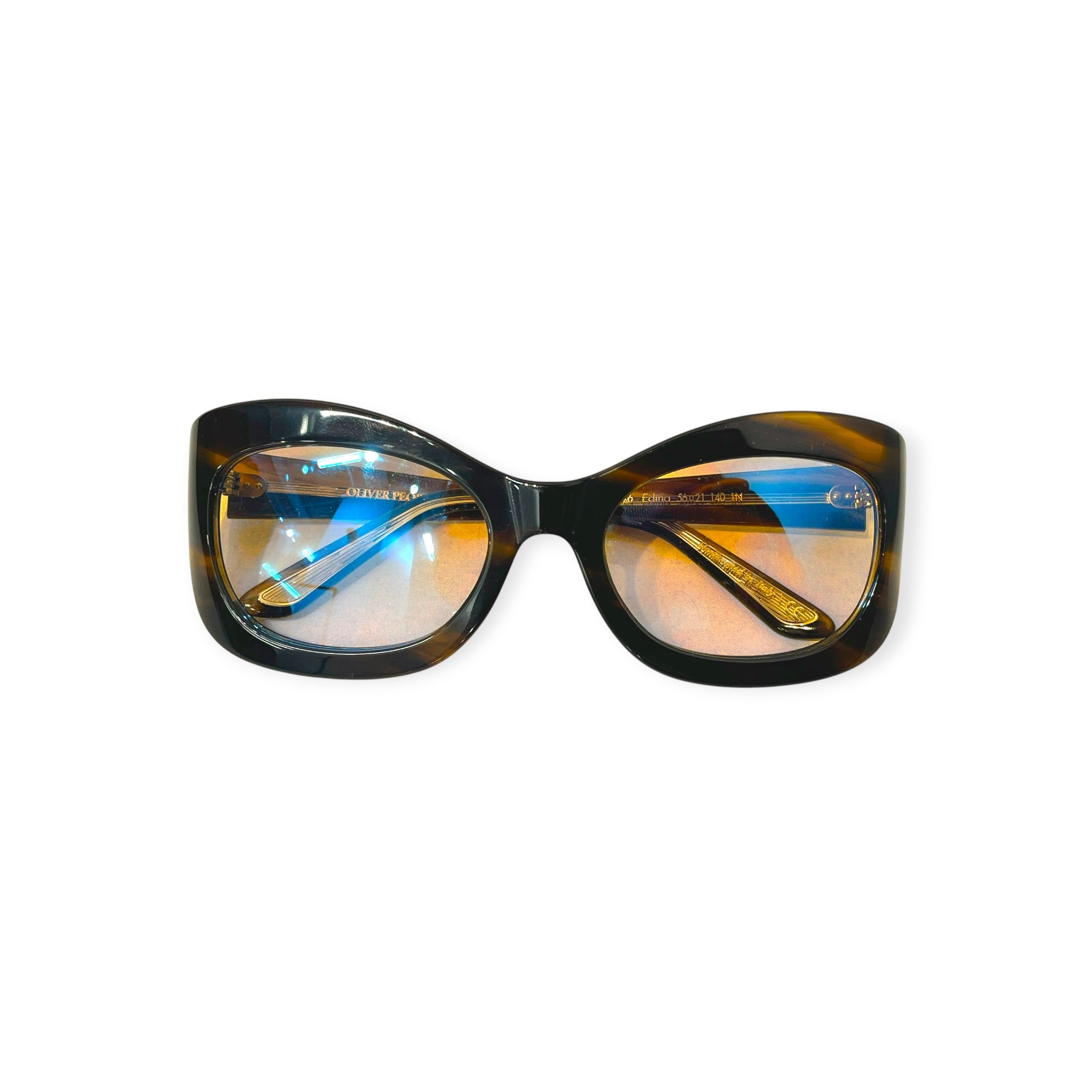OLIVER PEOPLES/Sunglasses/Plastic/YEL/M's/THE ROW YELOW TINT view 1
