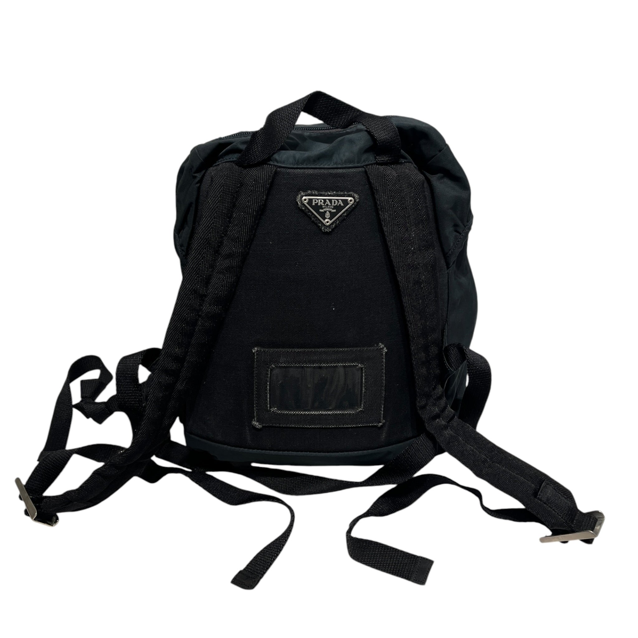 PRADA/Backpack/Nylon/BLK/TESSUTO BACKPACK view 2