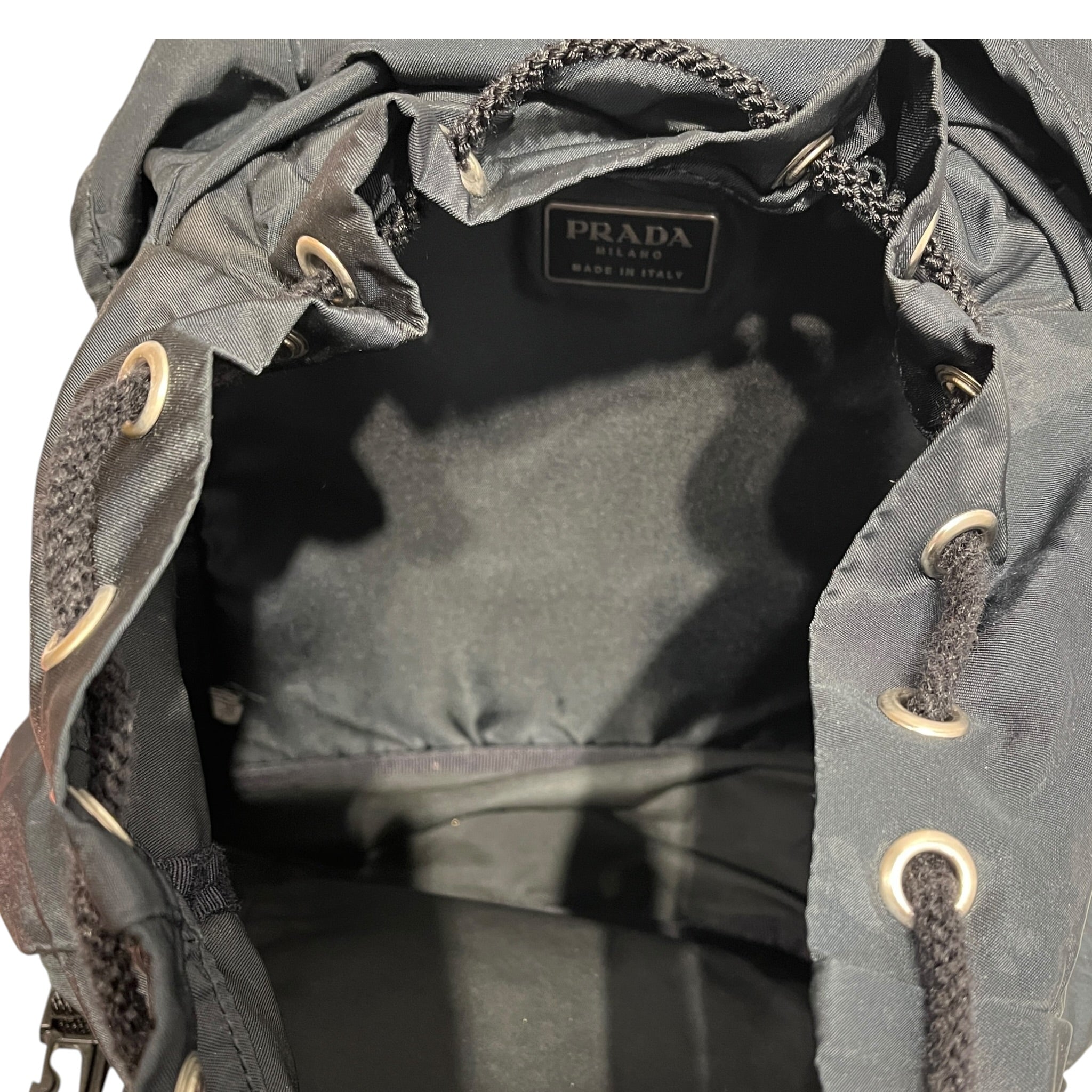 PRADA/Backpack/Nylon/BLK/TESSUTO BACKPACK view 4