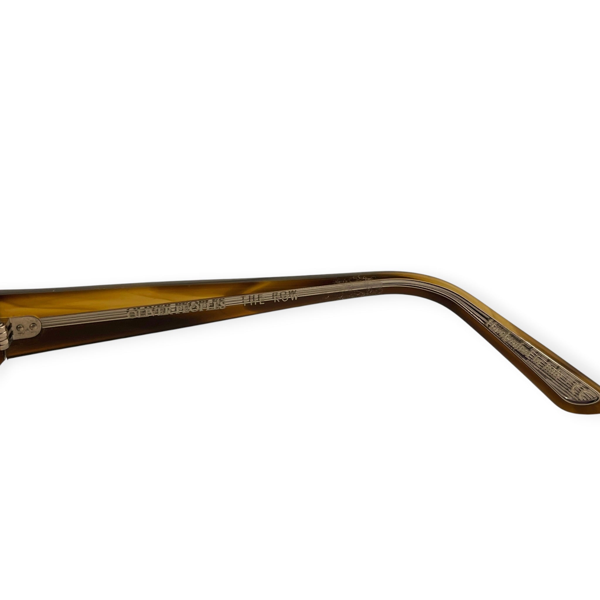 OLIVER PEOPLES/Sunglasses/Plastic/YEL/M's/THE ROW YELOW TINT view 4