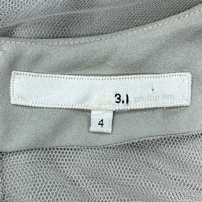 3.1 phillip lim/Blouse/4/Silk/GRY/