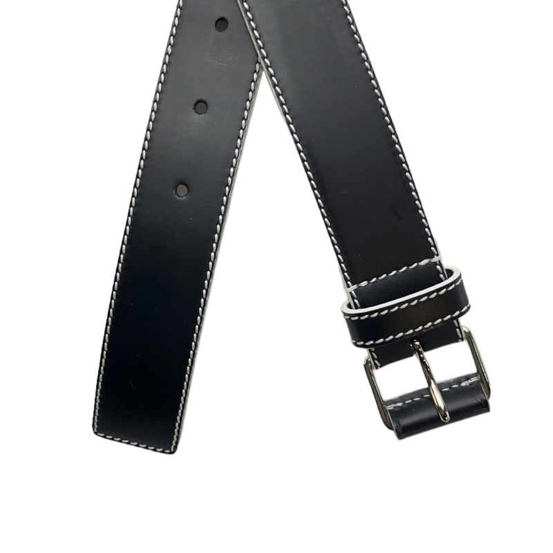 GIVENCHY/Belt/Leather/BLK/logo belt