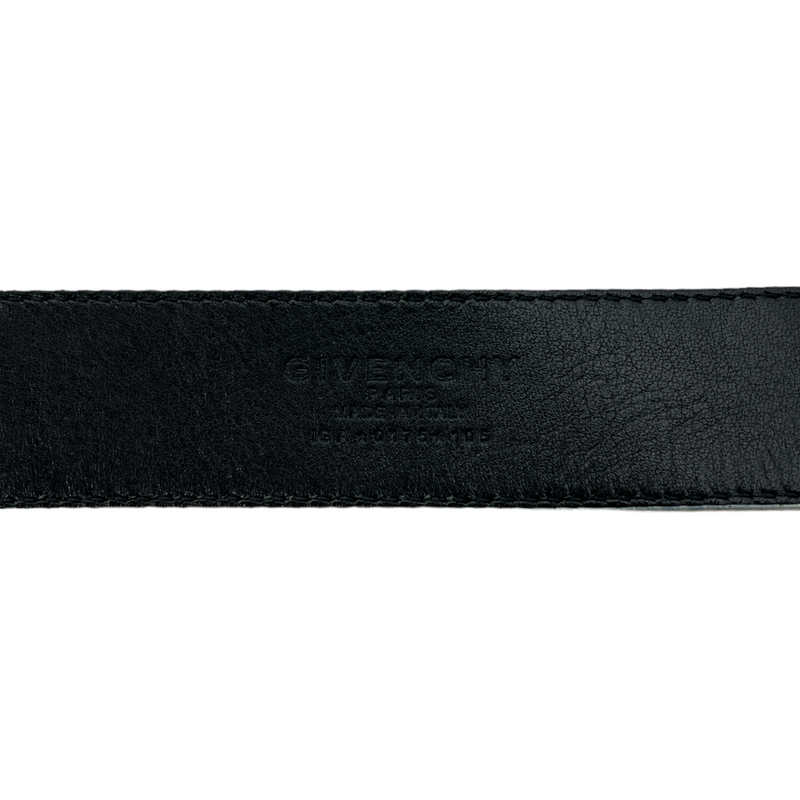 GIVENCHY/Belt/Leather/BLK/logo belt