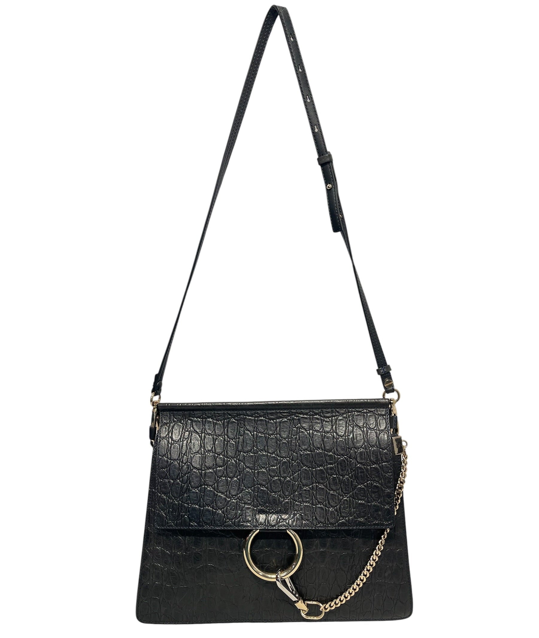 Chloe/Hand Bag/Leather/BLK/B40KJC view 1
